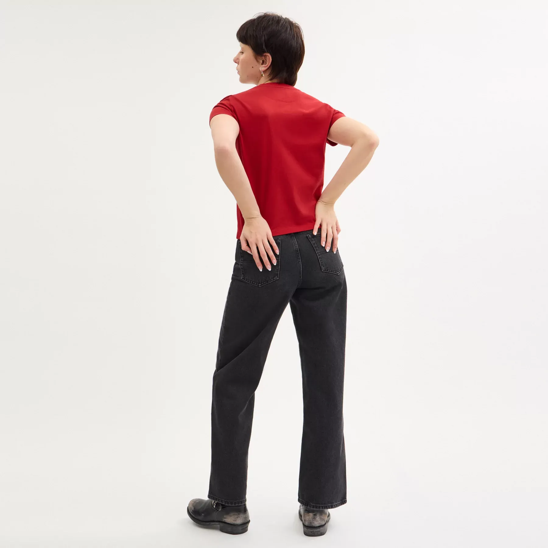 90s Heart T-Shirt In Organic Cotton 90s Heart T-Shirt In Organic Cotton