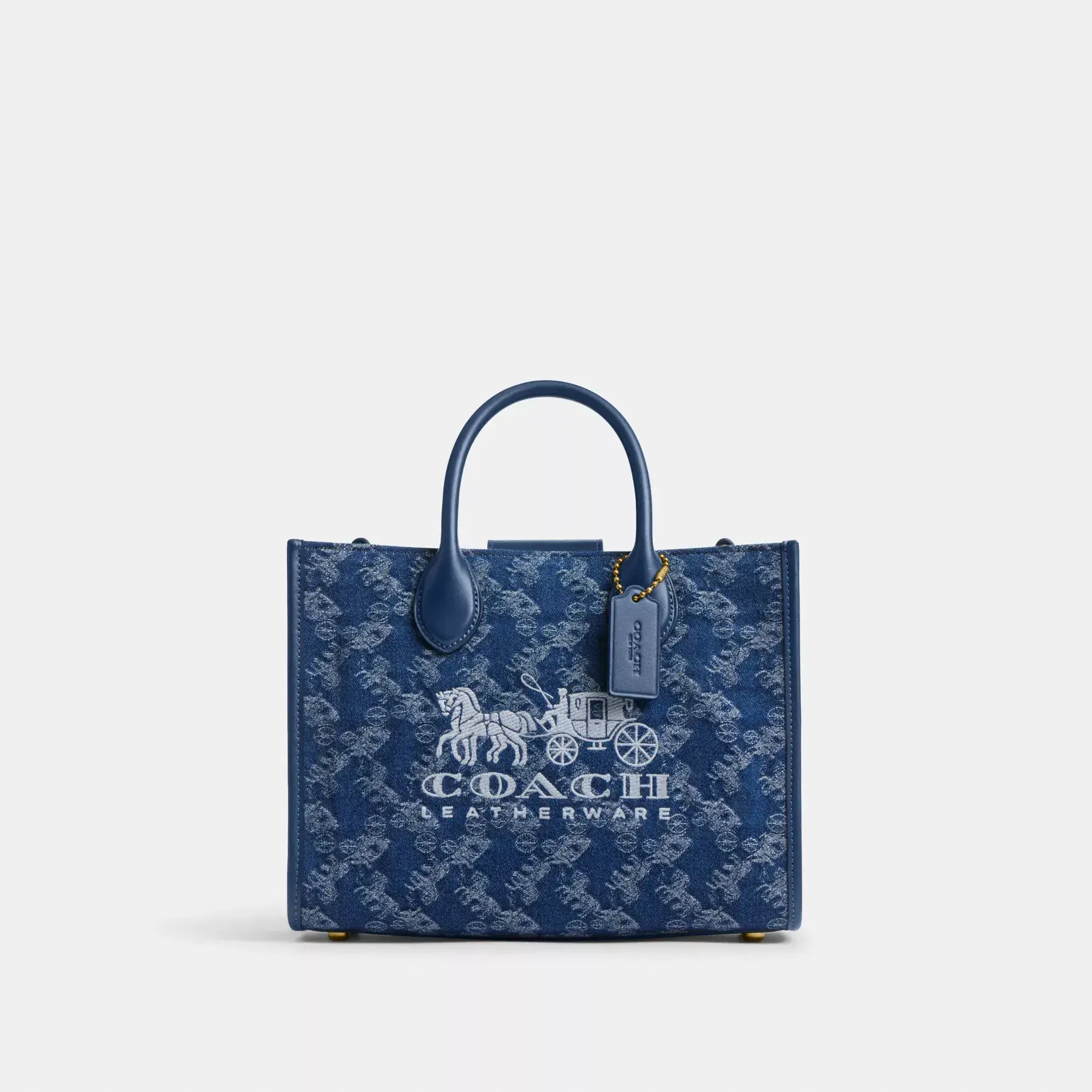 Ace Tote Bag 26 With Horse And Carriage Print