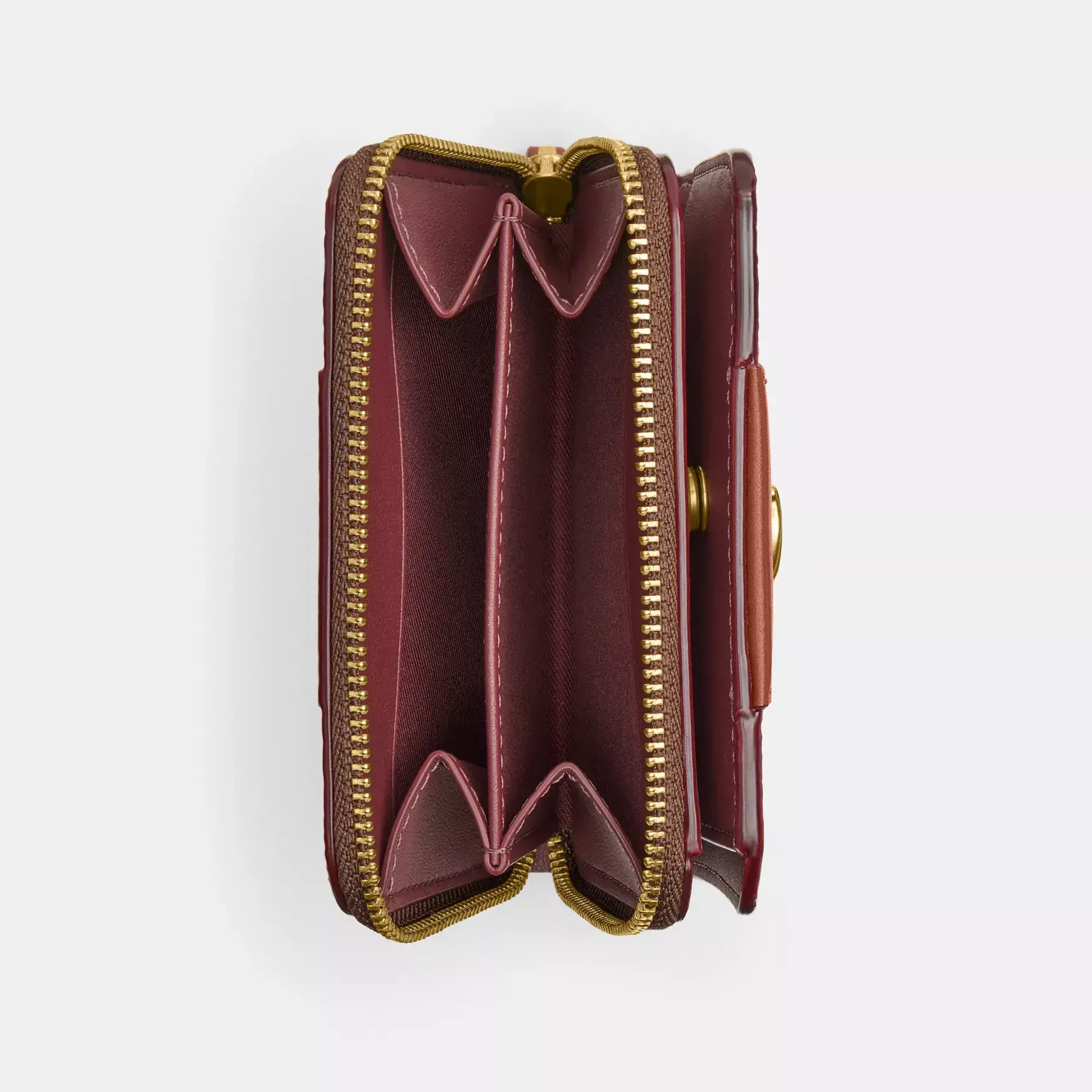 Billfold Wallet In Colorblock Signature Canvas Billfold Wallet In Colorblock Signature Canvas