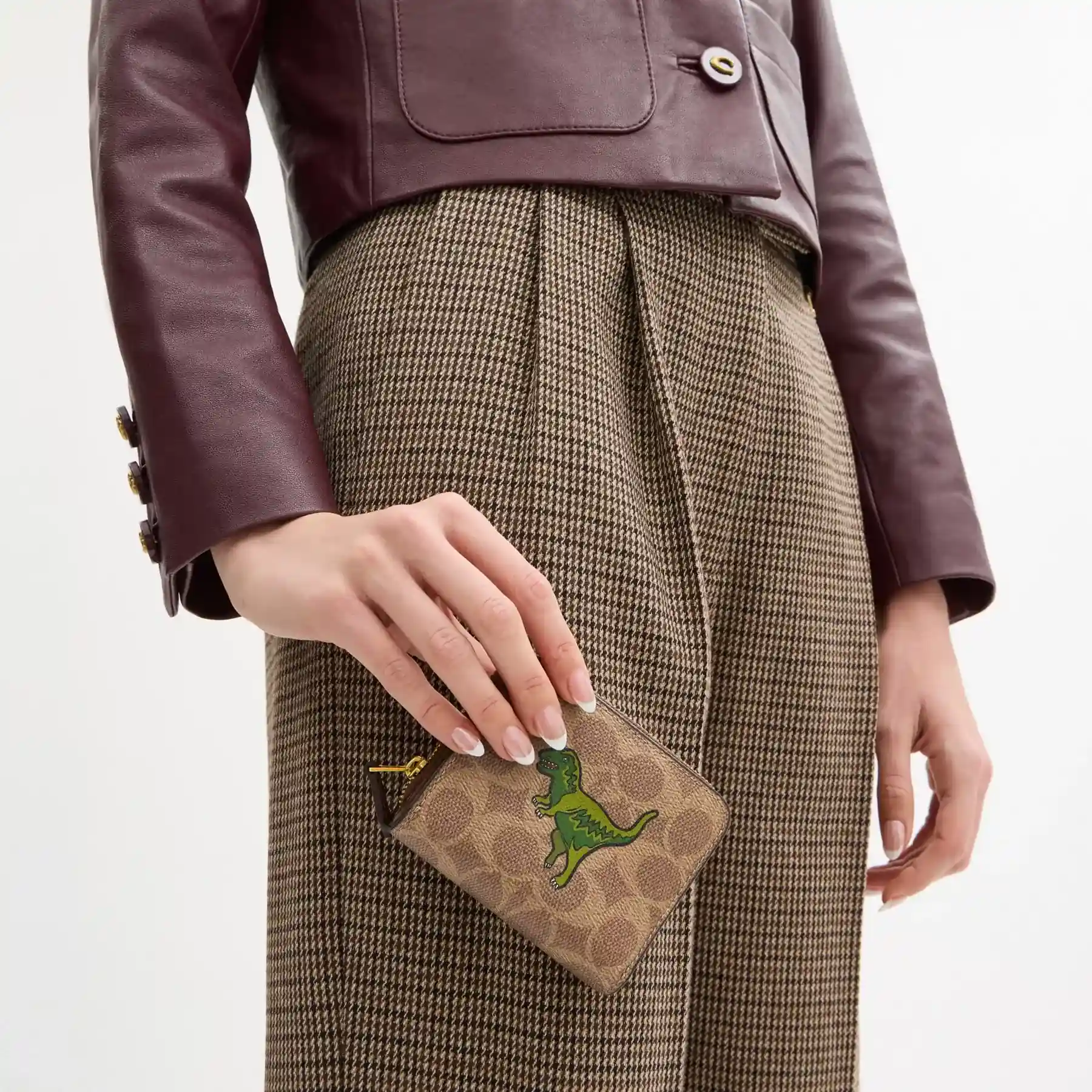 Billfold Wallet In Signature Canvas With Rexy Print Billfold Wallet In Signature Canvas With Rexy Print