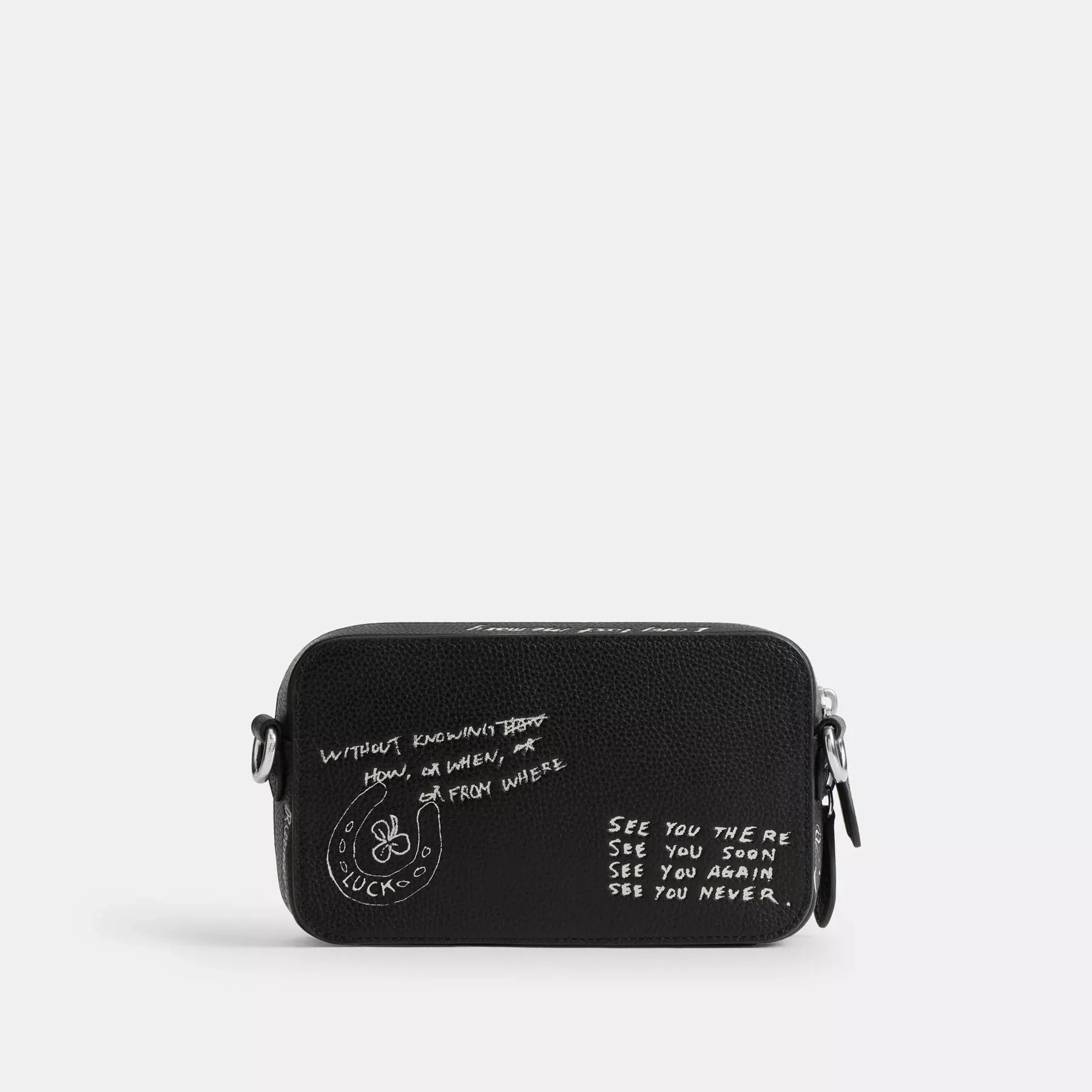 Charter Slim Crossbody Bag With Sketch Print Charter Slim Crossbody Bag With Sketch Print