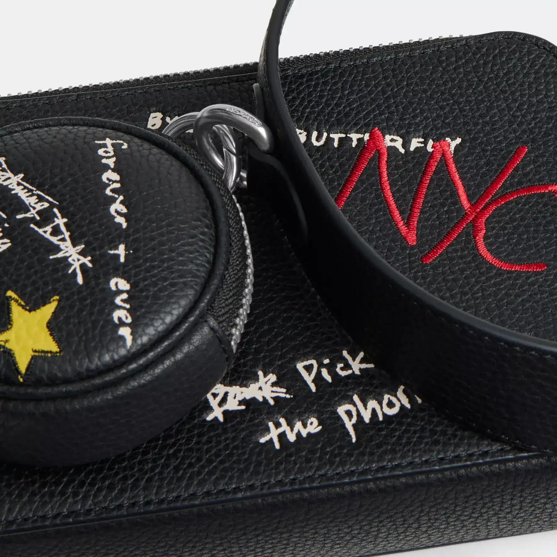 Charter Slim Crossbody Bag With Sketch Print Charter Slim Crossbody Bag With Sketch Print