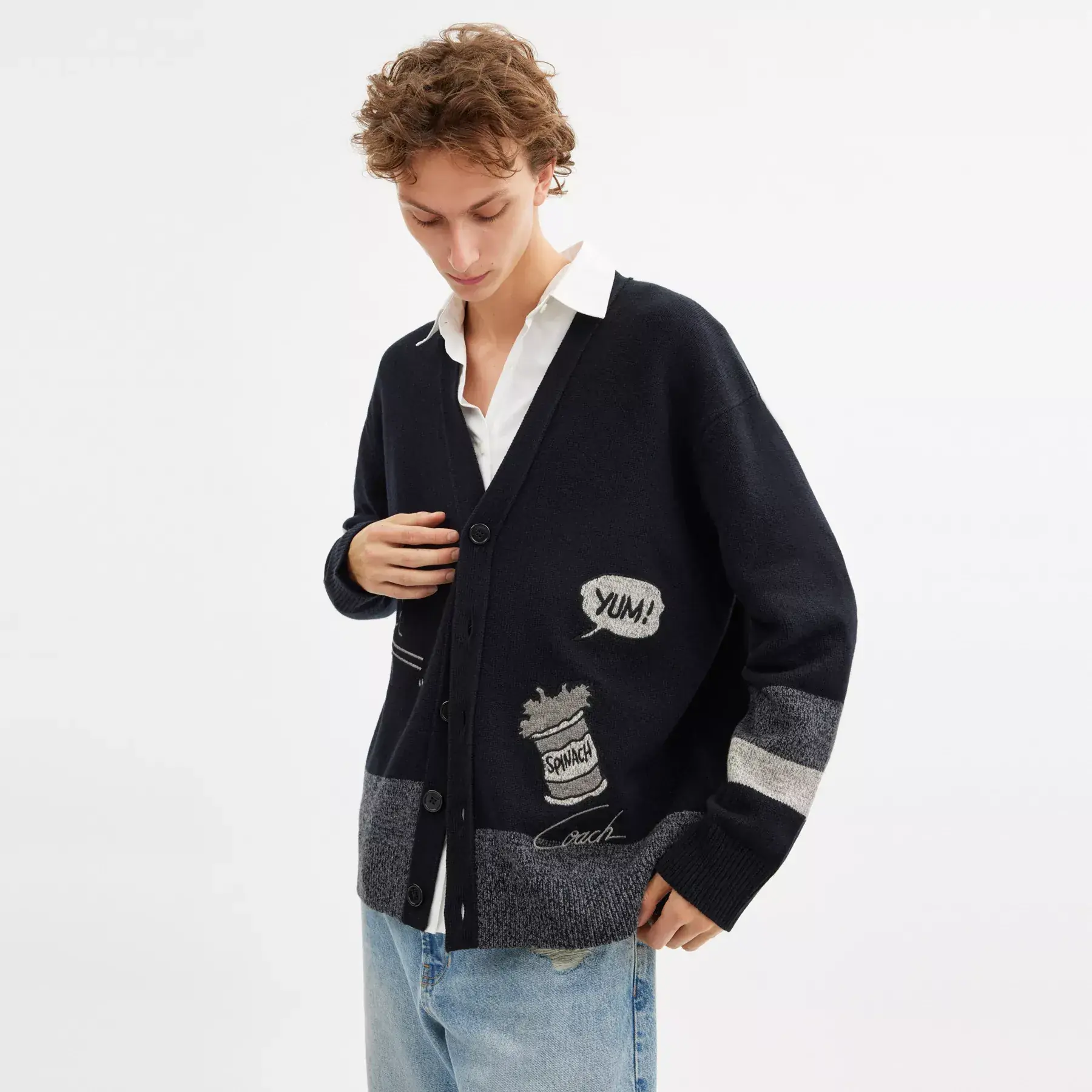 Coach X Popeye Cardigan