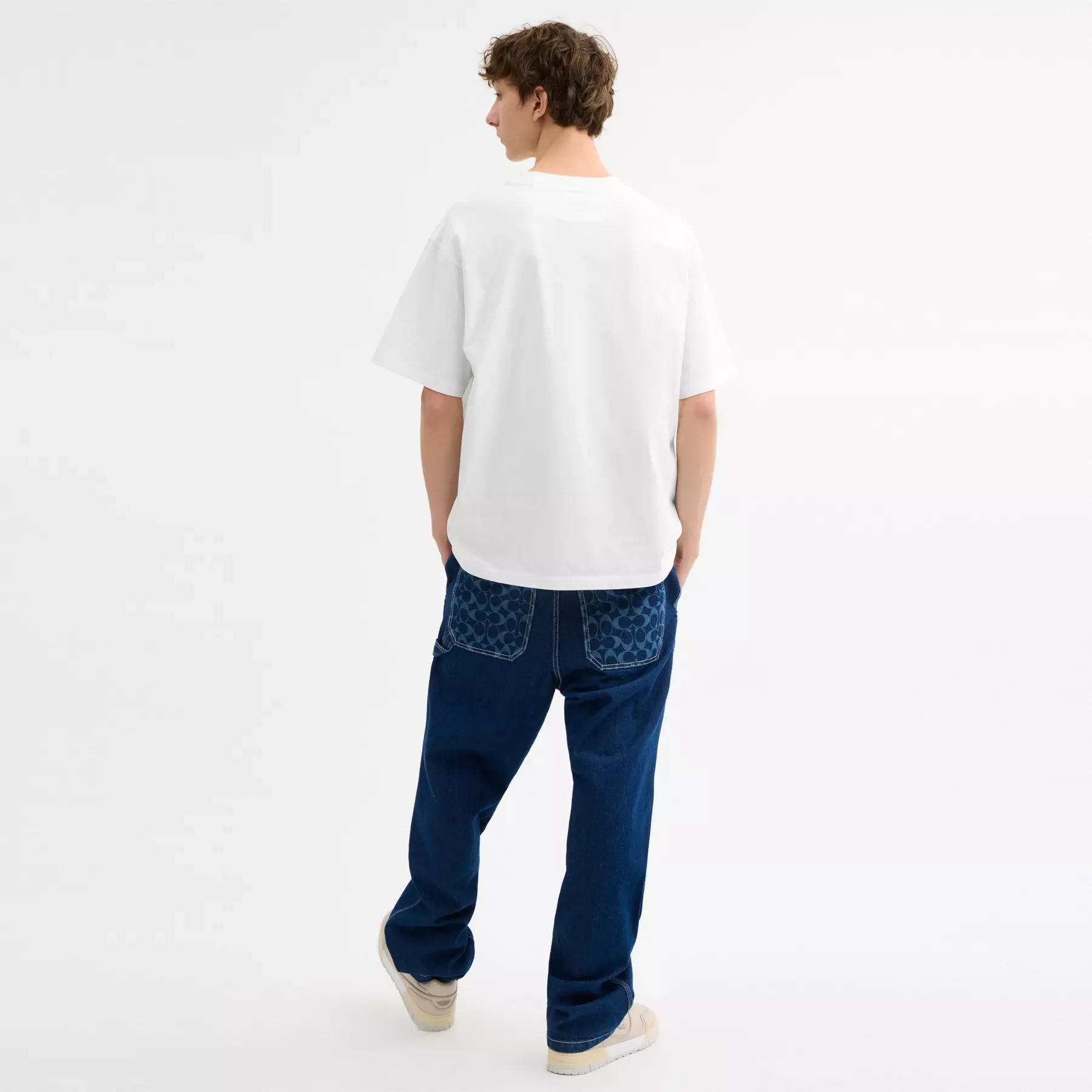 Collage Relaxed T-Shirt In Organic Cotton Collage Relaxed T-Shirt In Organic Cotton