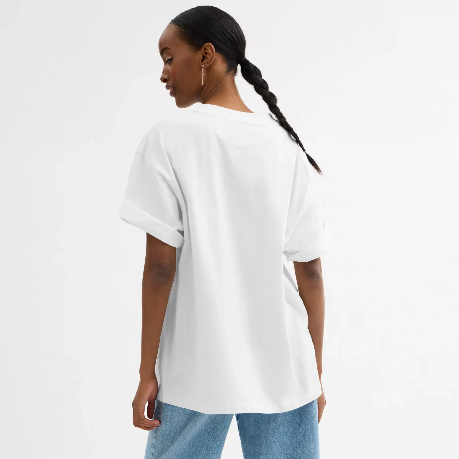 Collage Relaxed T-Shirt In Organic Cotton Collage Relaxed T-Shirt In Organic Cotton