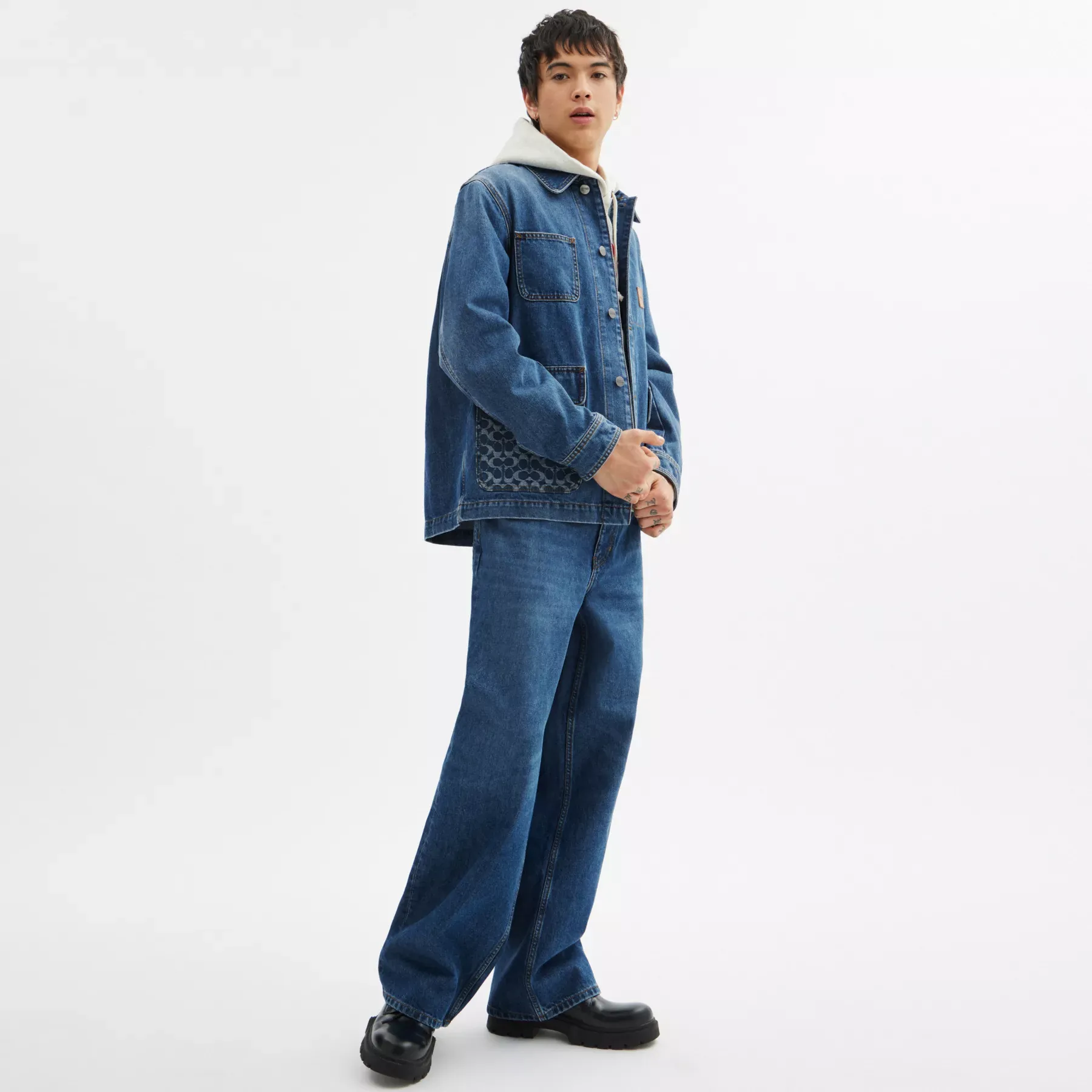 Denim Chore Coat