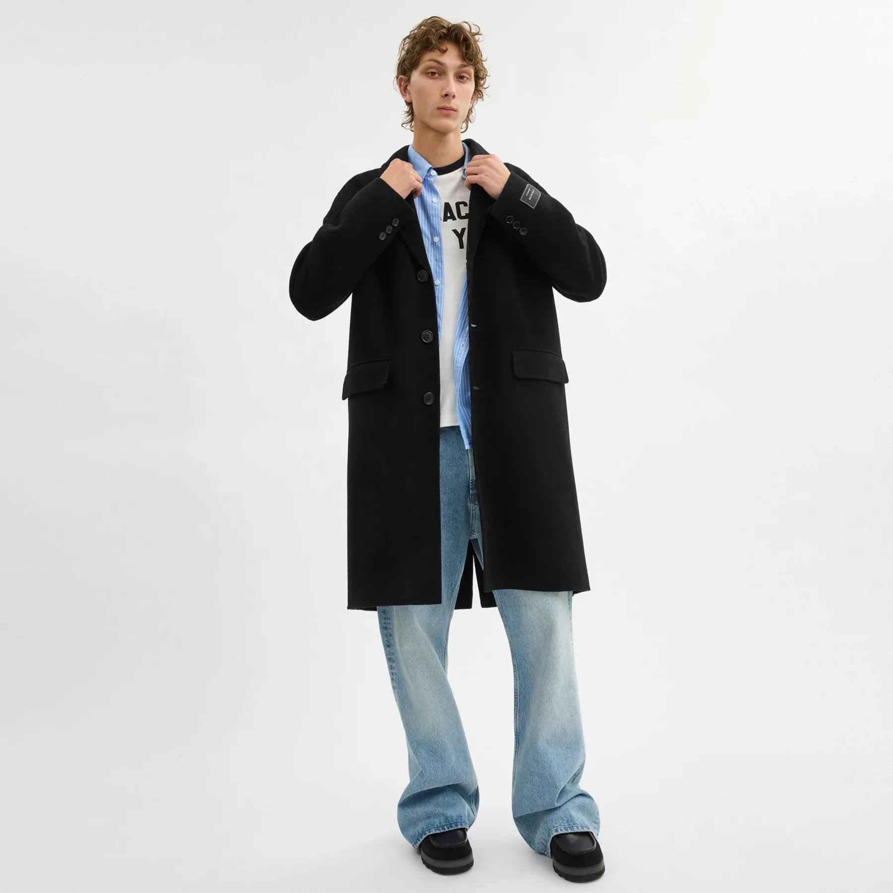 Double Faced Wool Coat