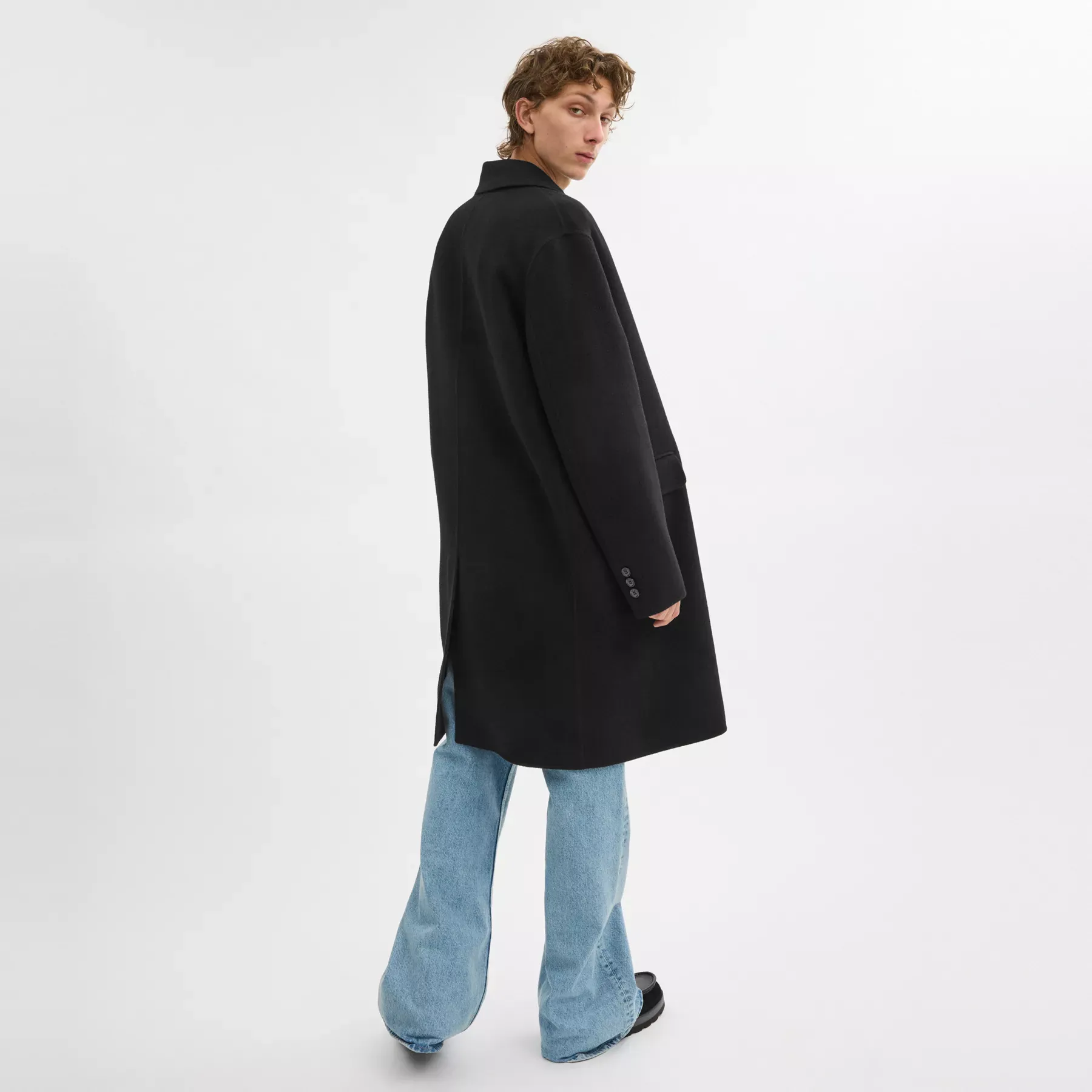 Double Faced Wool Coat Double Faced Wool Coat