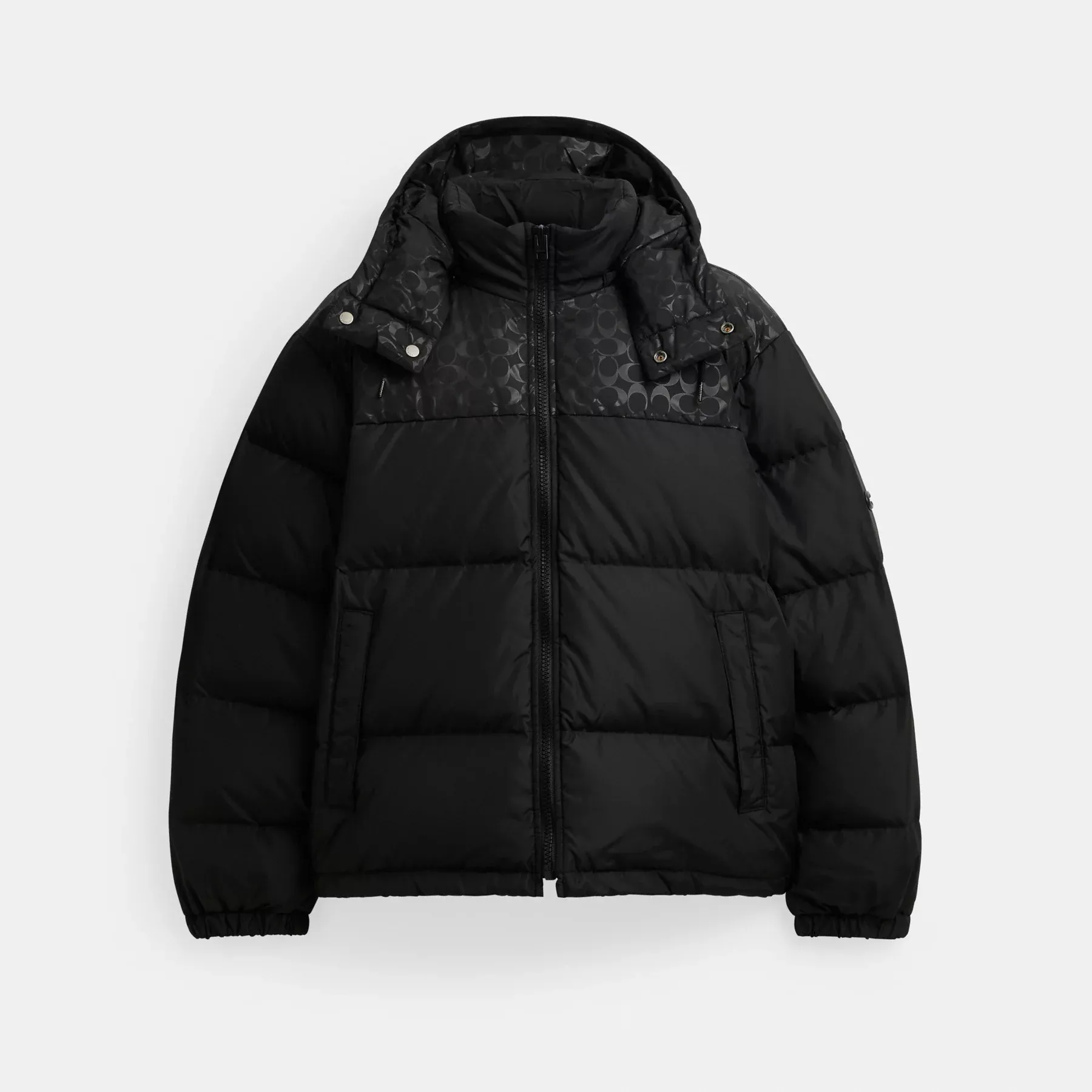Down Puffer Jacket In Recycled Polyester