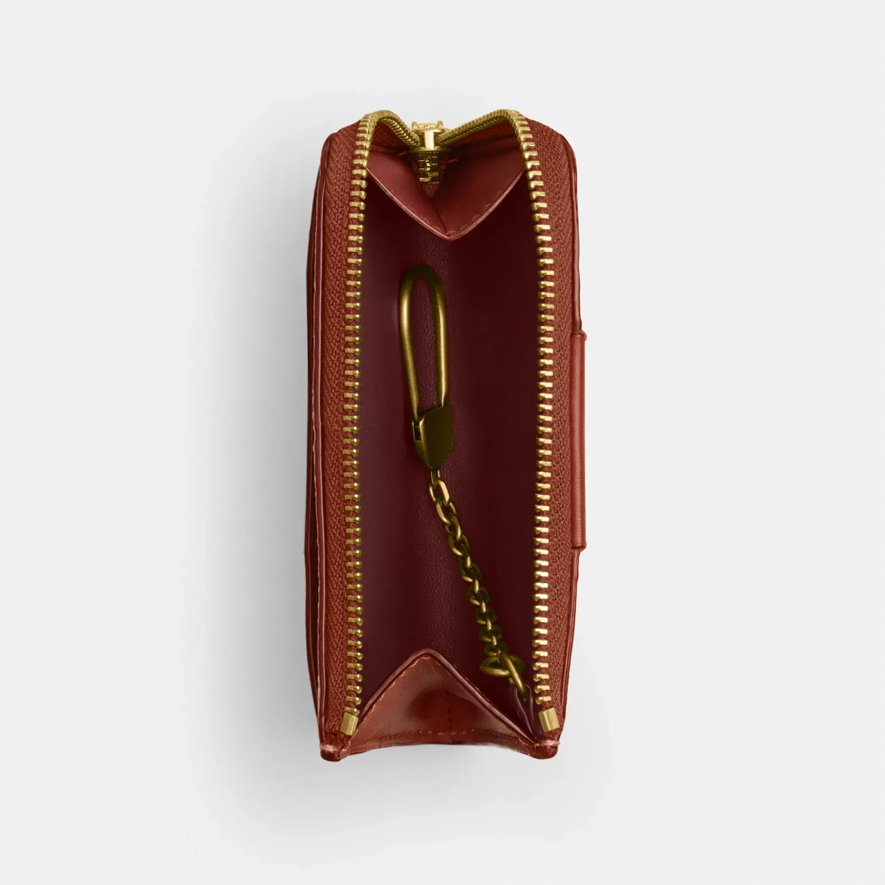 Essential L-Zip Key Case In Signature Canvas Essential L-Zip Key Case In Signature Canvas