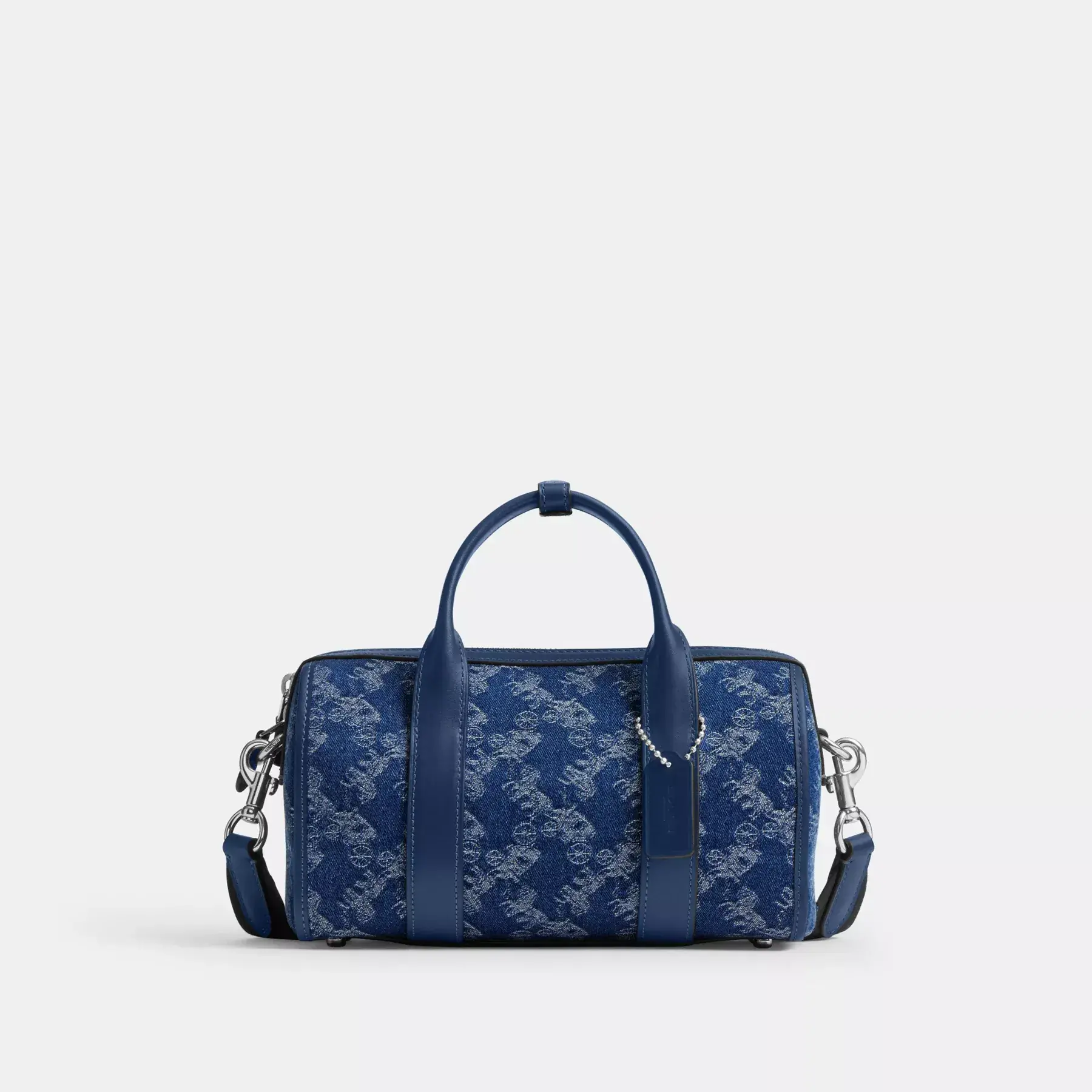 Gotham Duffle Bag 24 With Horse And Carriage Print