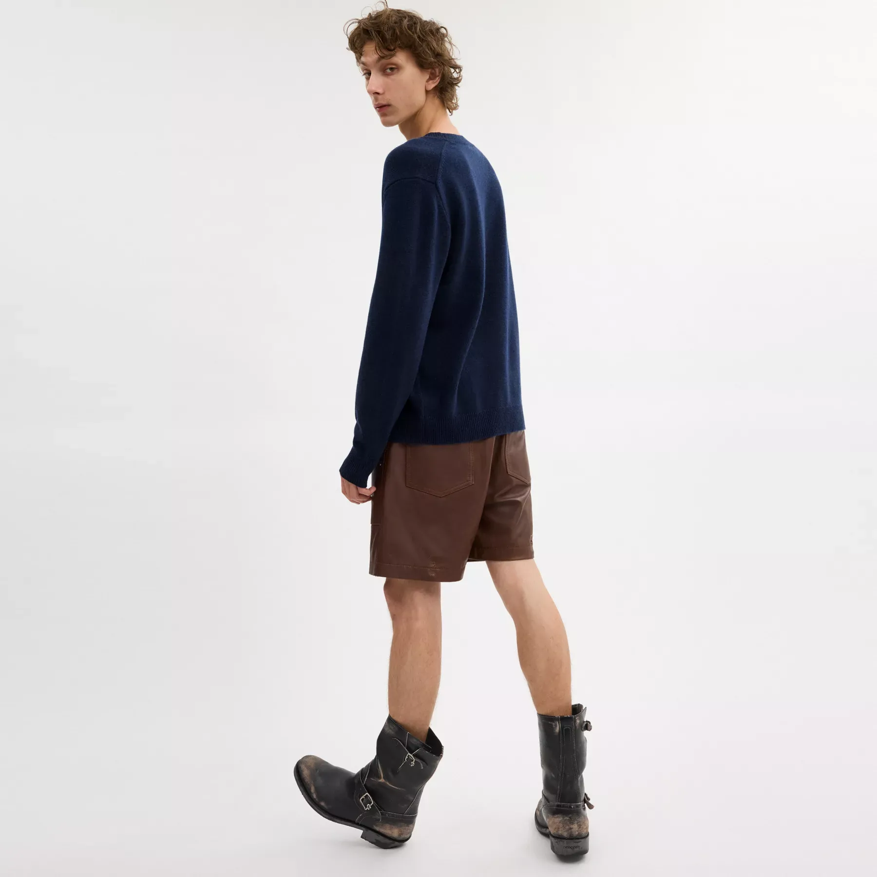 Graphic Intarsia Crewneck Sweater Graphic Intarsia Crewneck Sweater