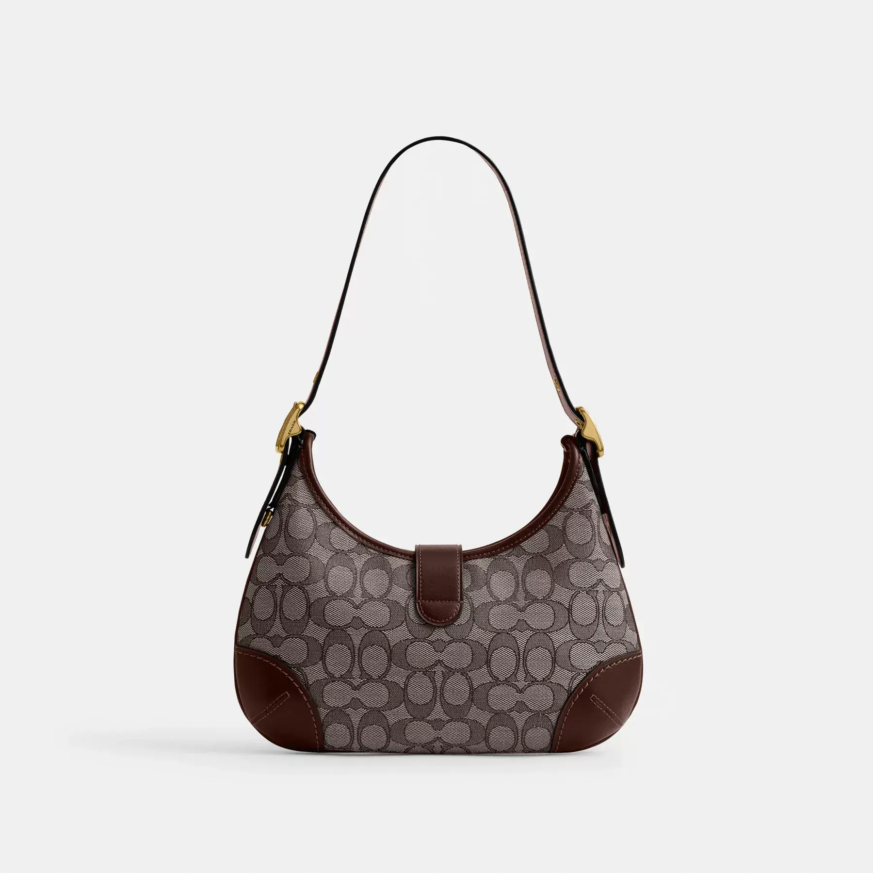 Hamptons Hobo Bag In Signature Jacquard Hamptons Hobo Bag In Signature Jacquard