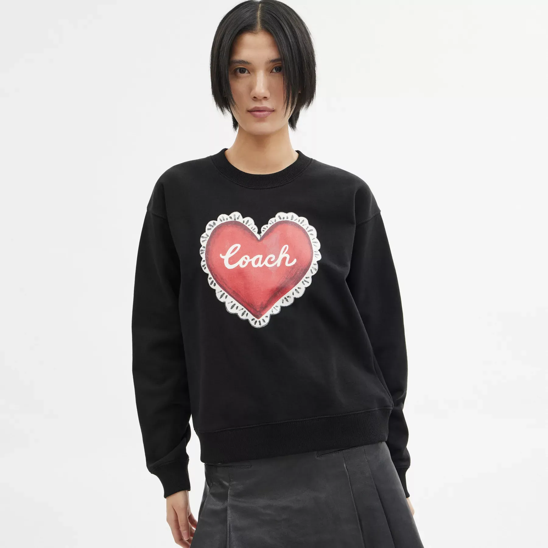 Heart Crewneck Sweater
