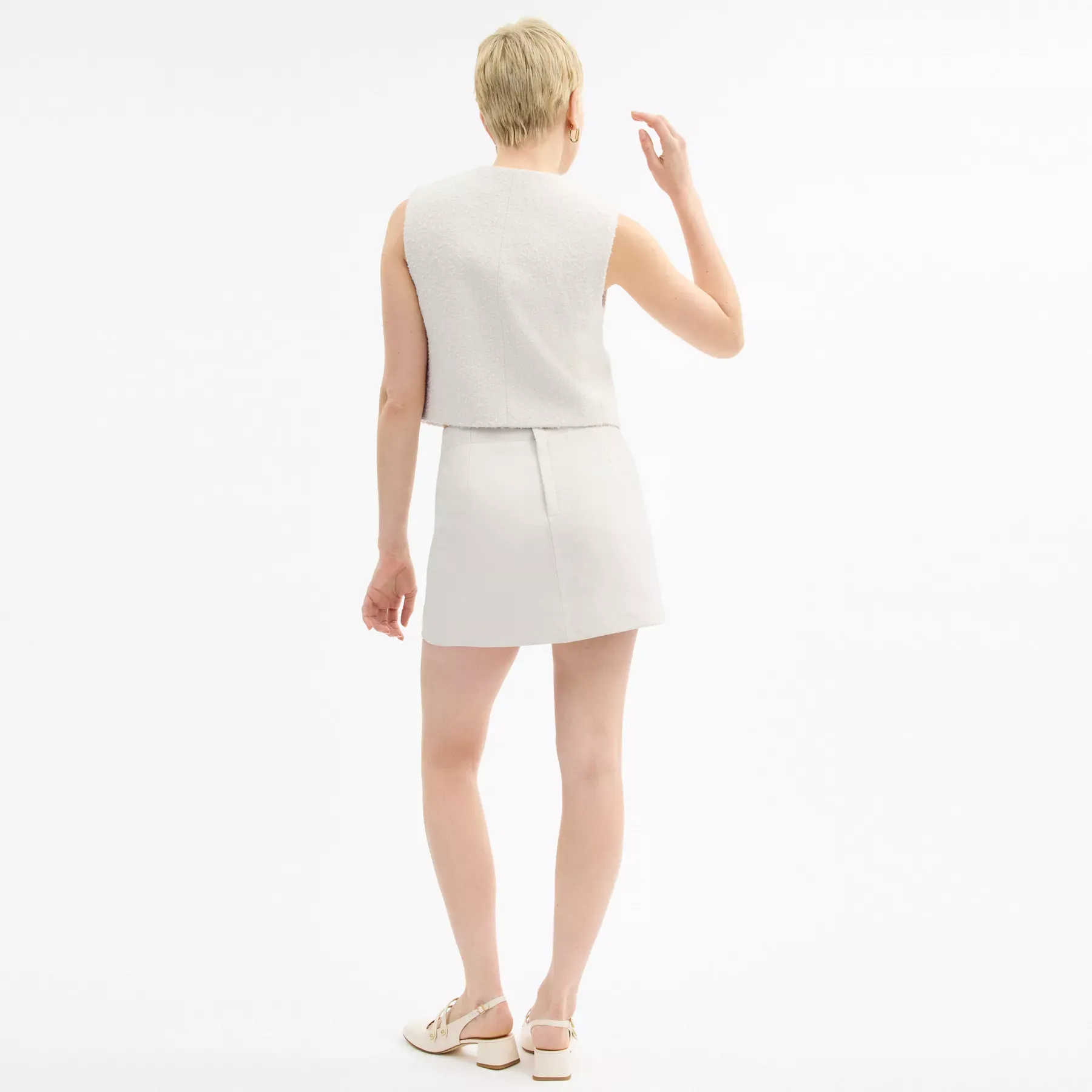 Heritage C Leather Skirt Heritage C Leather Skirt