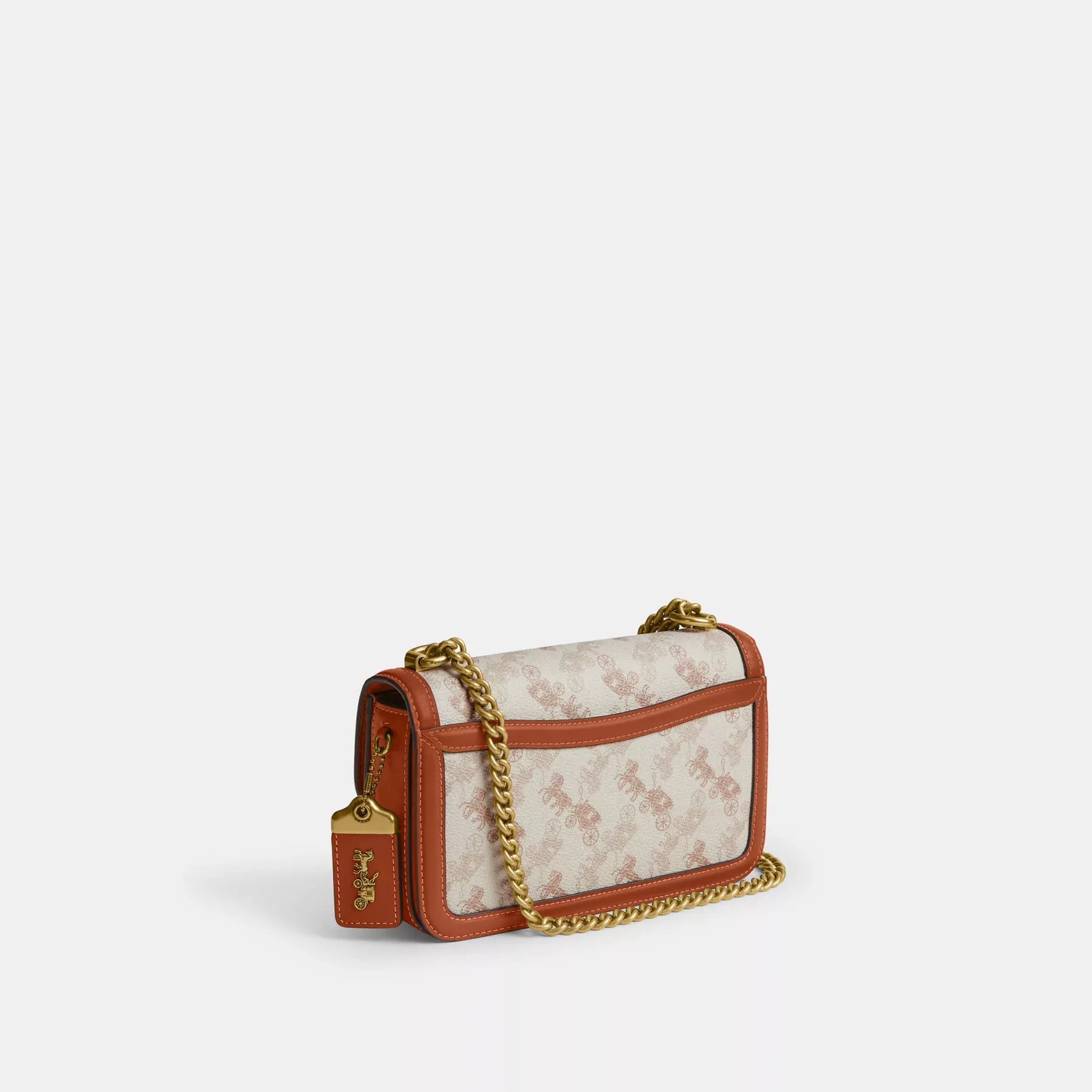 Hero Shoulder Bag With Horse And Carriage Print Hero Shoulder Bag With Horse And Carriage Print