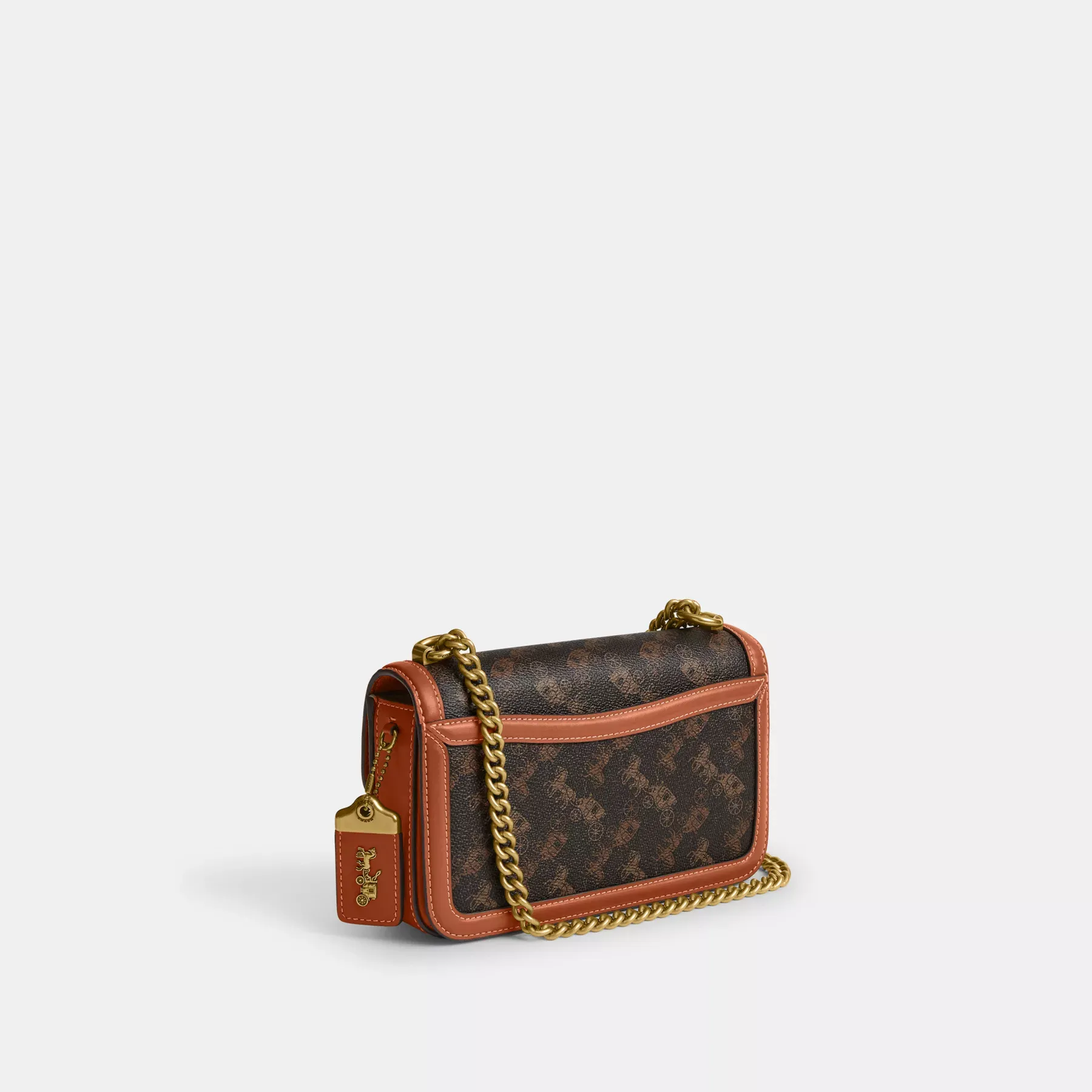 Hero Shoulder Bag With Horse And Carriage Print
