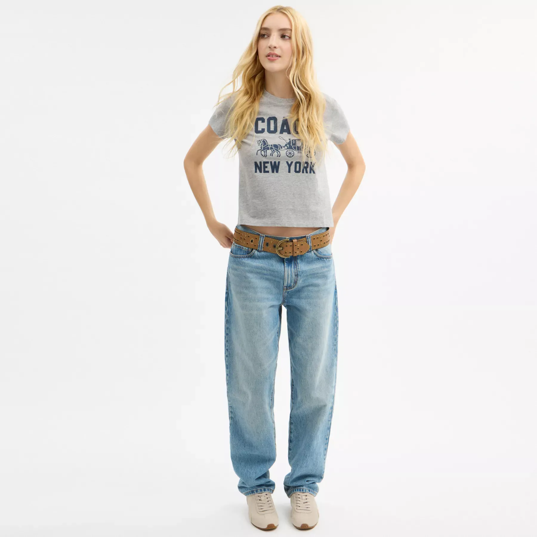 Horse And Carriage T-Shirt In Organic Cotton