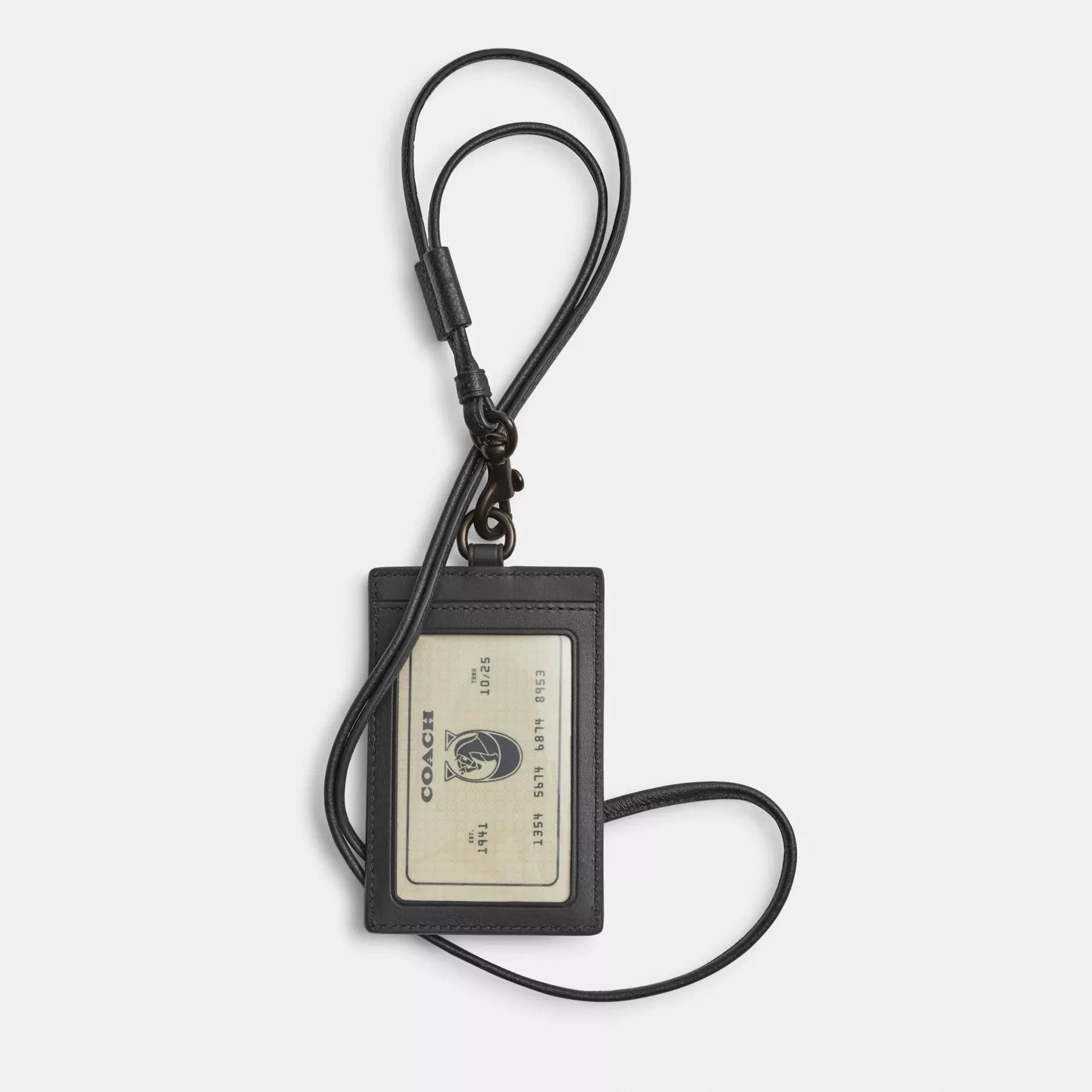 Id Lanyard In Signature Denim