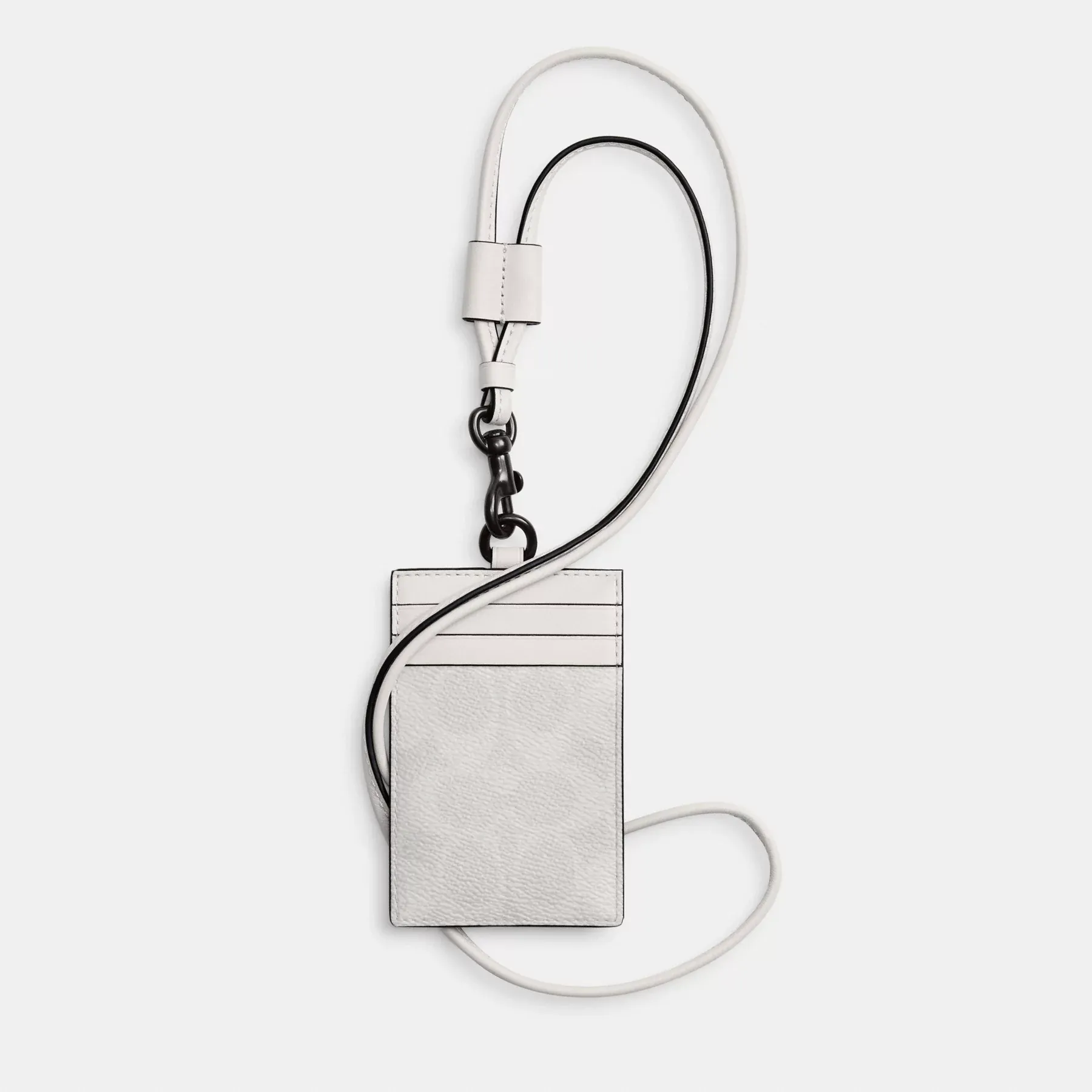 Id Lanyard In Signature Denim