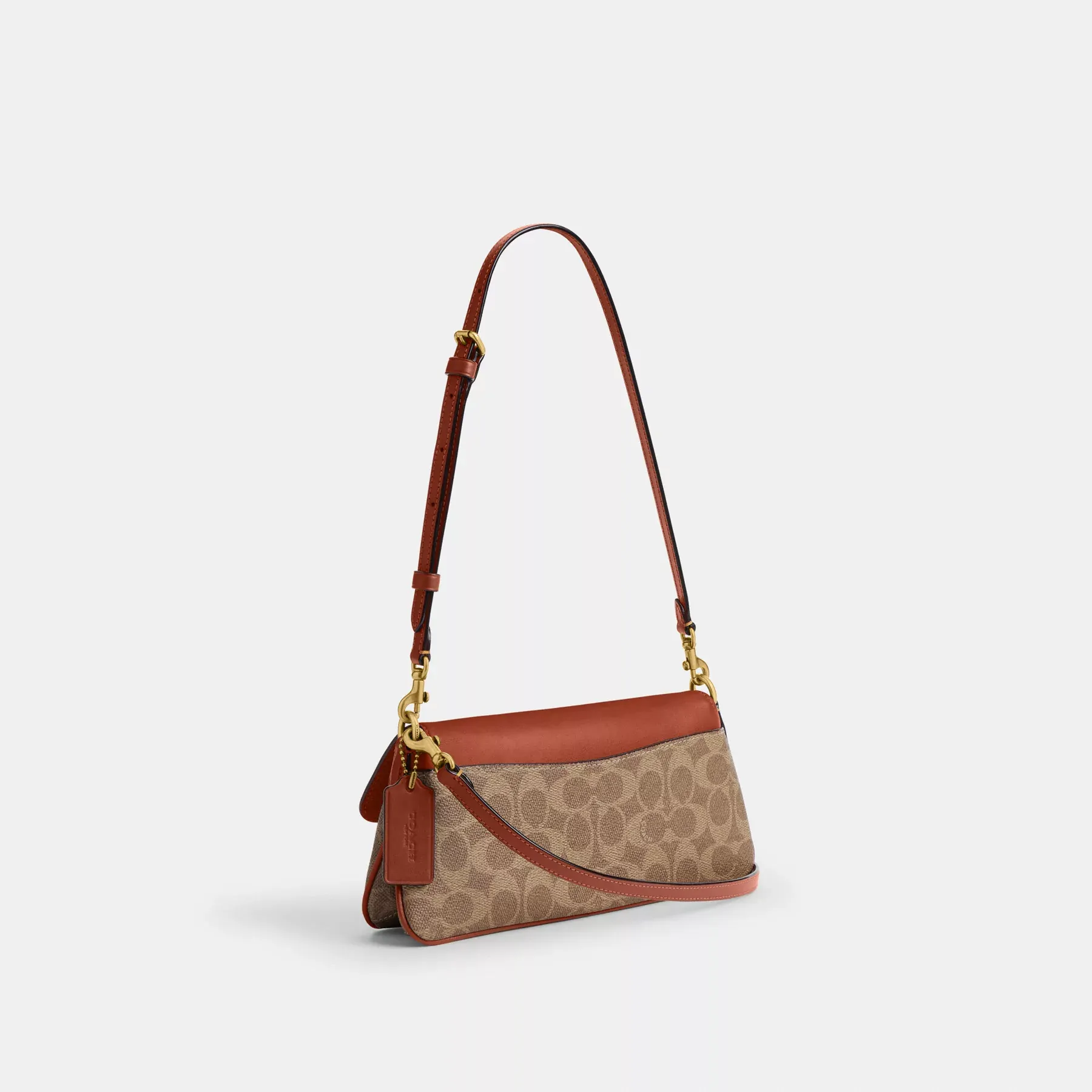 Jet Shoulder Bag In Signature Canvas