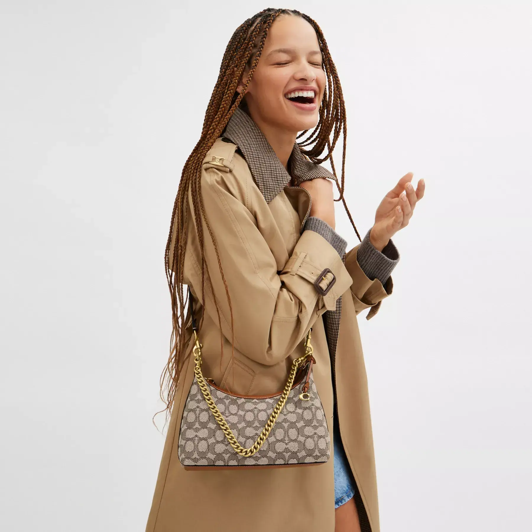 Juliet Shoulder Bag 25 In Signature Textile Jacquard Juliet Shoulder Bag 25 In Signature Textile Jacquard