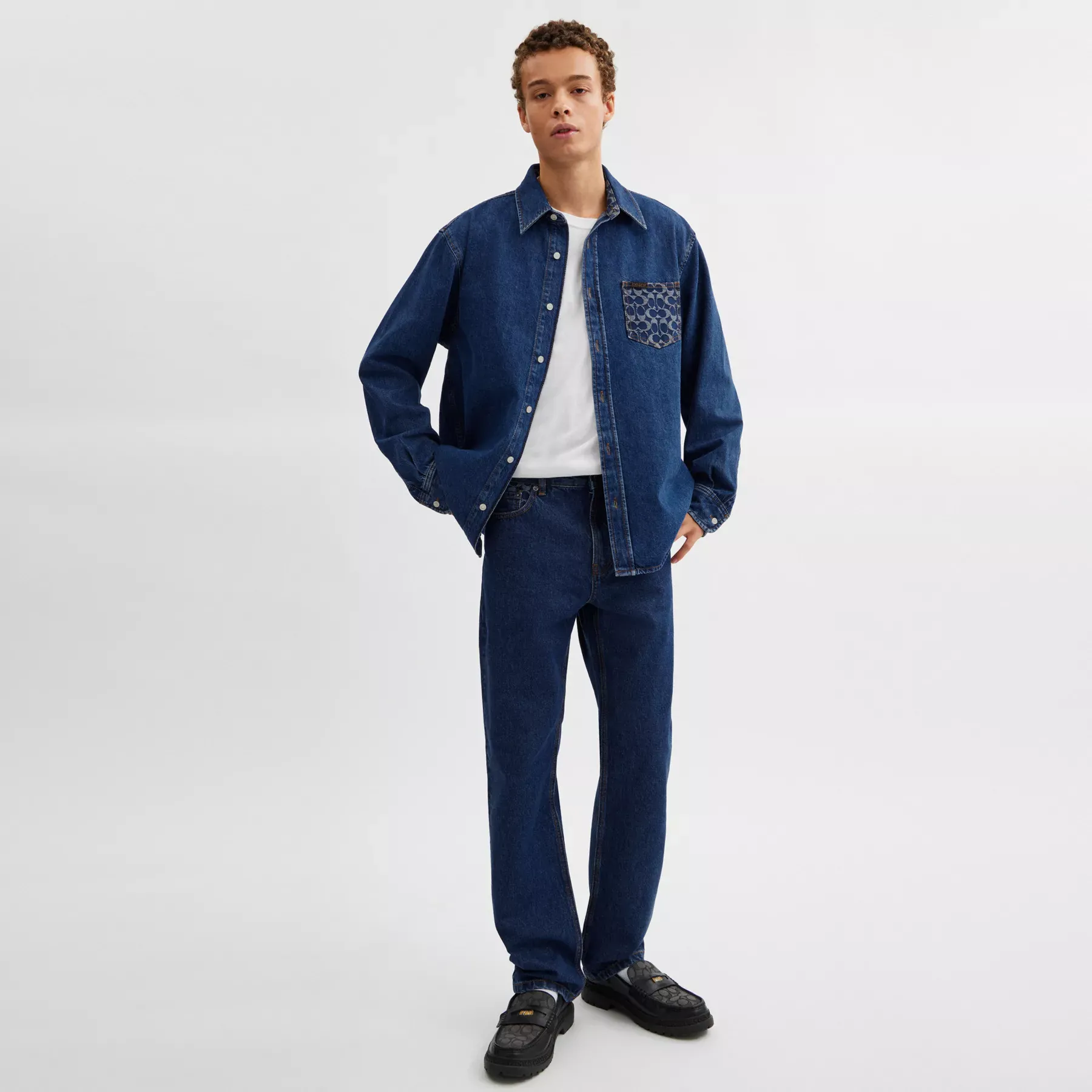 Long Sleeve Denim Shirt