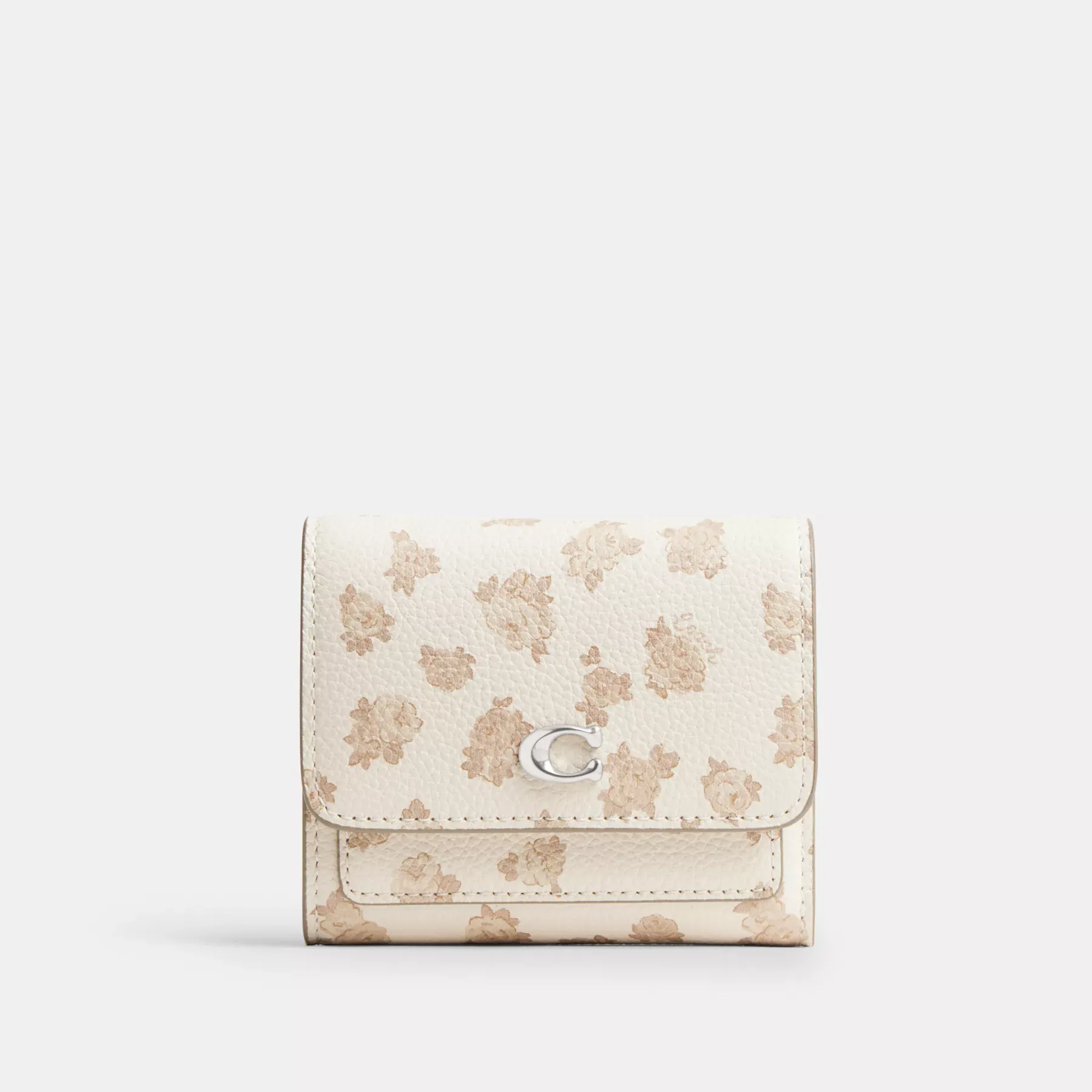 Mila Small Flap Wallet With Floral Print