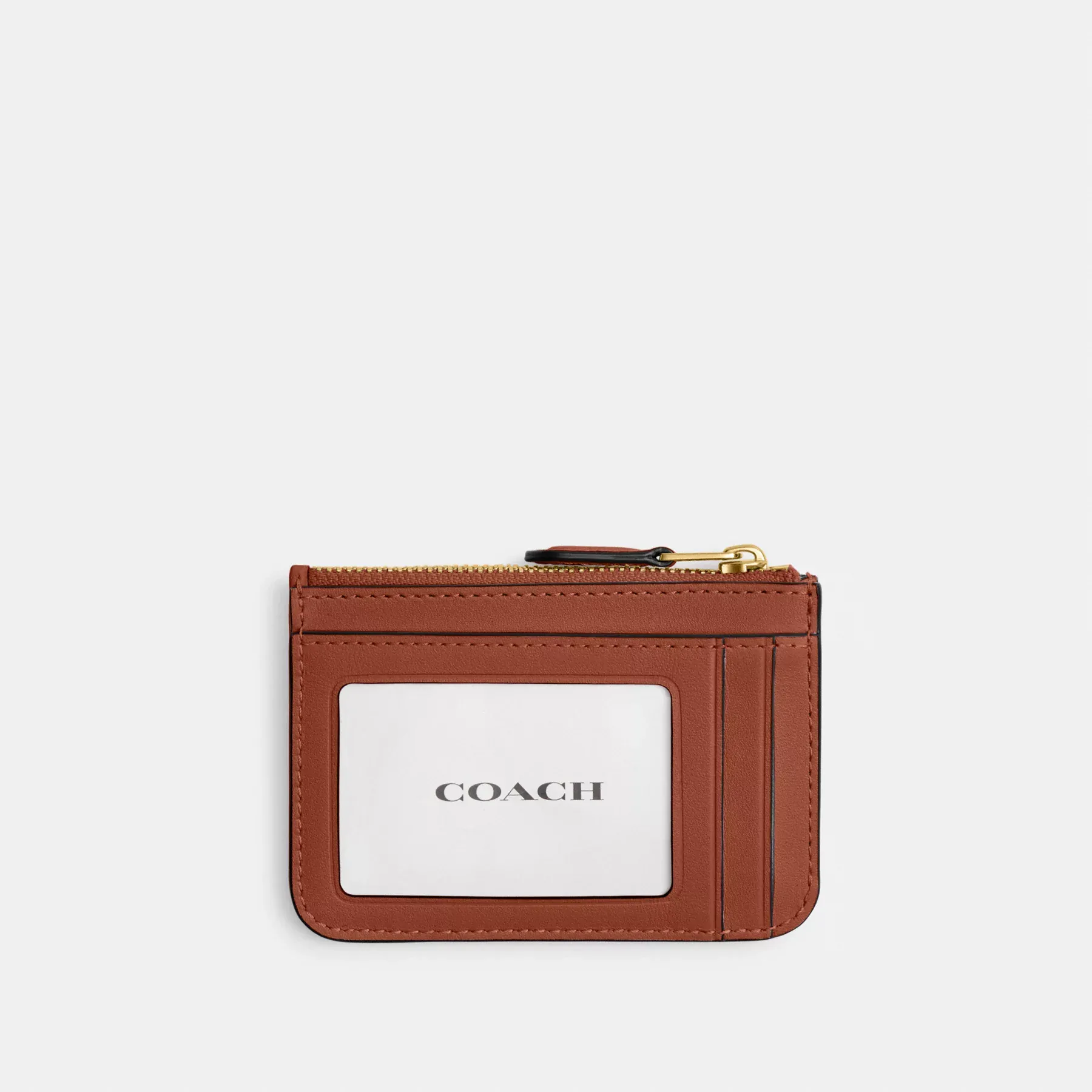 Mini Skinny Id Case In Signature Canvas