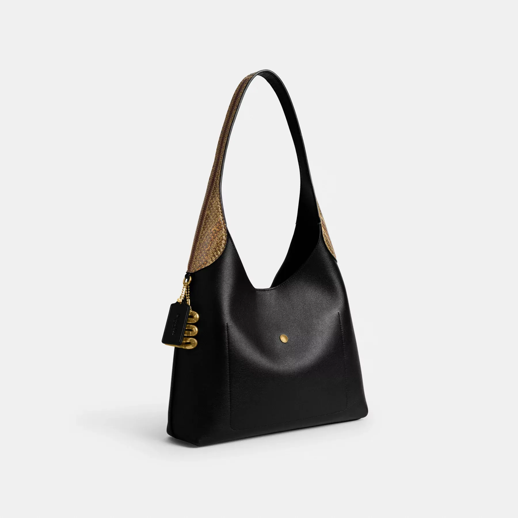 New Year Brooklyn Shoulder Bag 28 With Snakeskin Detail New Year Brooklyn Shoulder Bag 28 With Snakeskin Detail