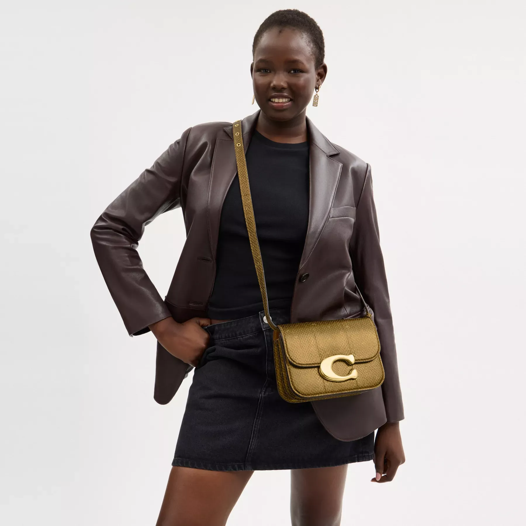 New Year Idol Bag In Snakeskin New Year Idol Bag In Snakeskin