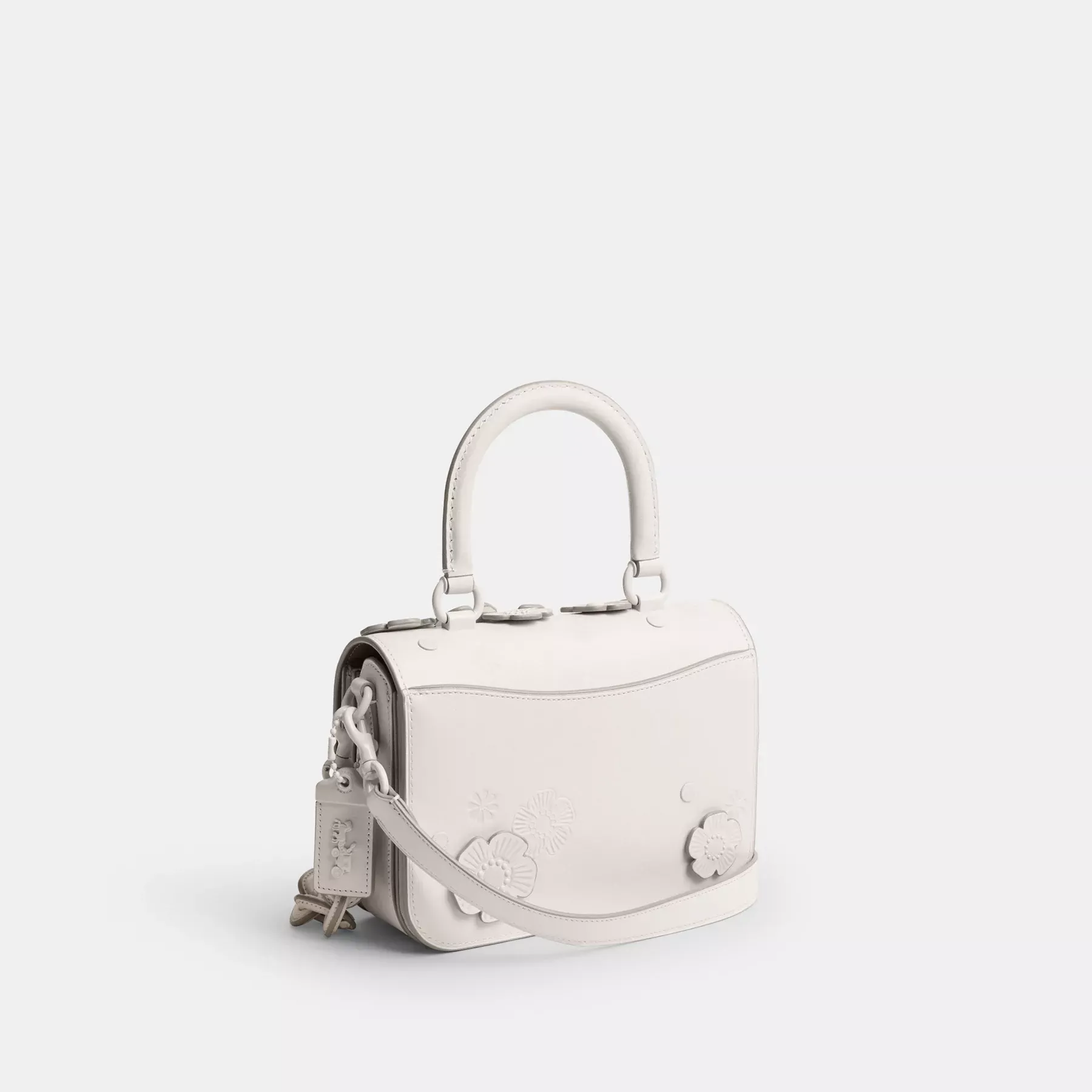 Rogue Top Handle Bag With Tea Rose
