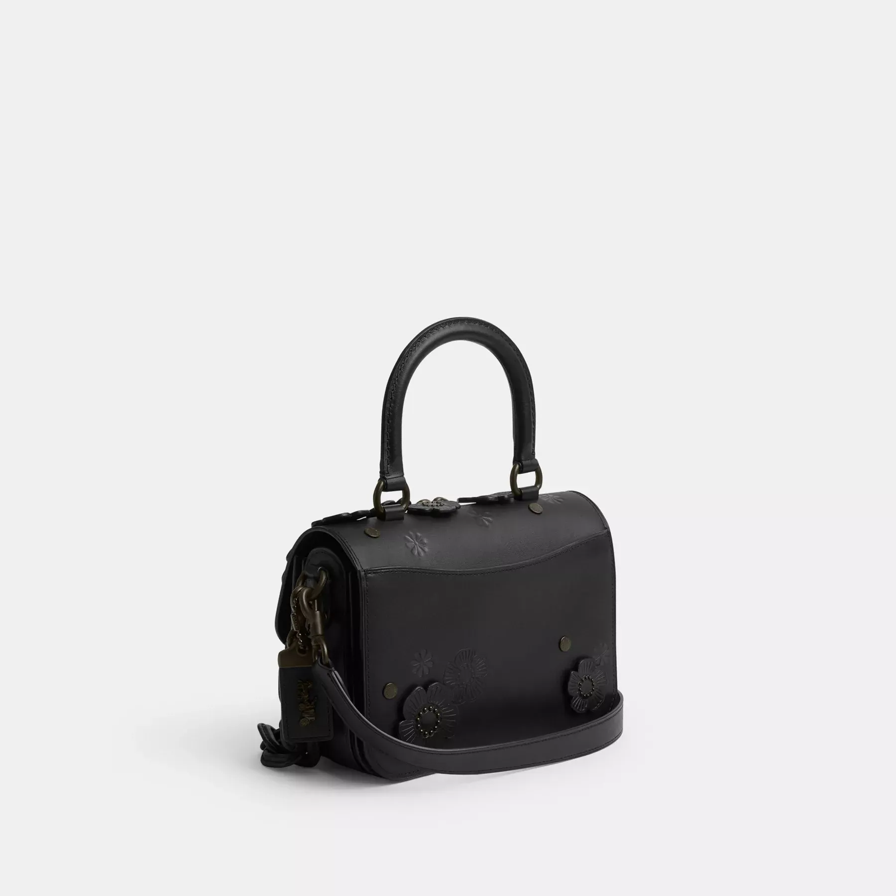 Rogue Top Handle Bag With Tea Rose