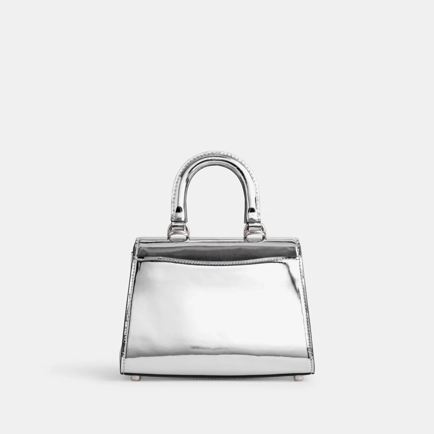 Sammy Top Handle 21 In Silver Metallic Sammy Top Handle 21 In Silver Metallic