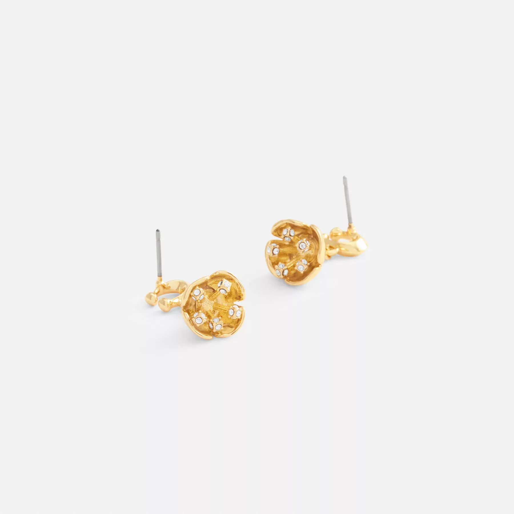 Signature Flower Drop Earrings