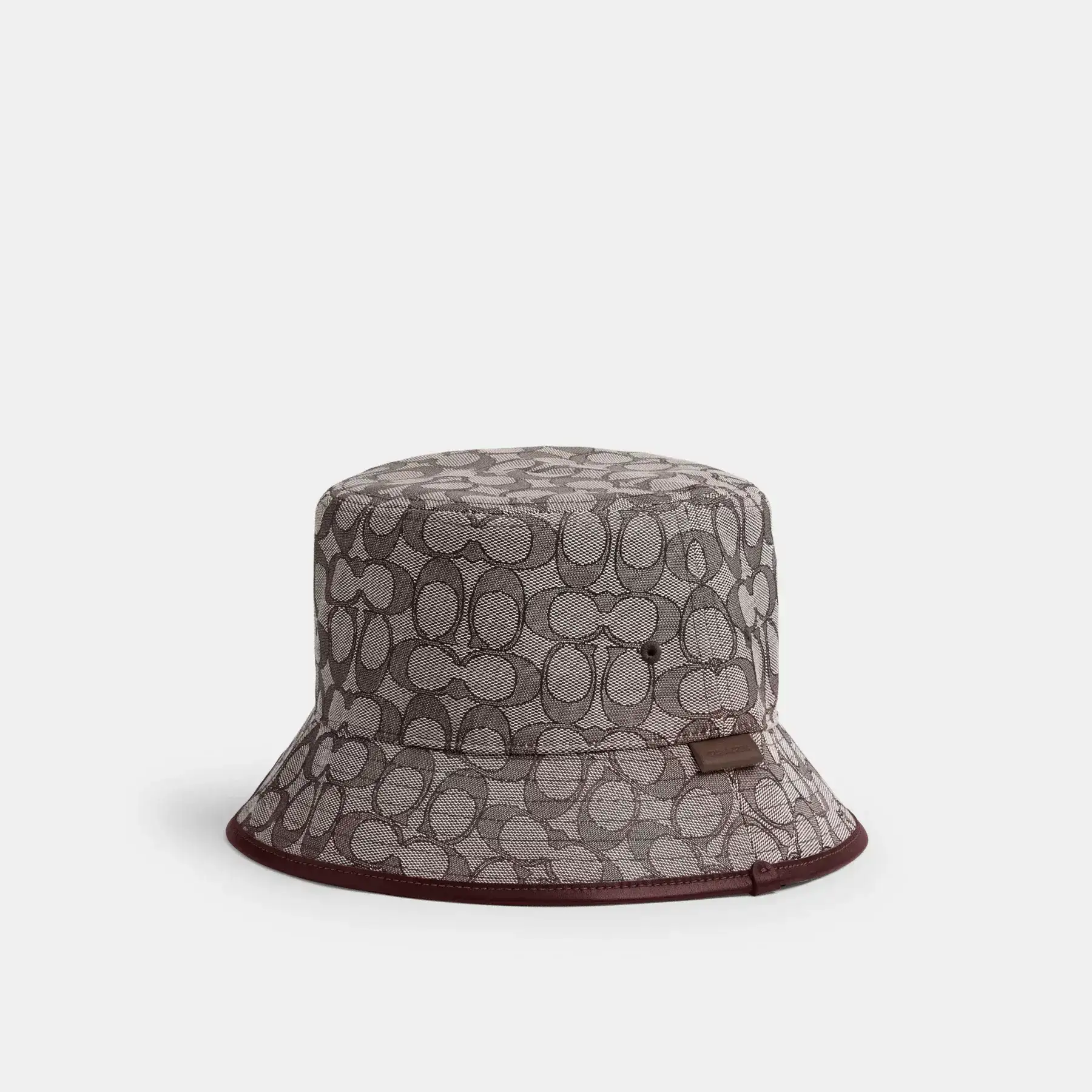 Signature Jacquard Bucket Hat