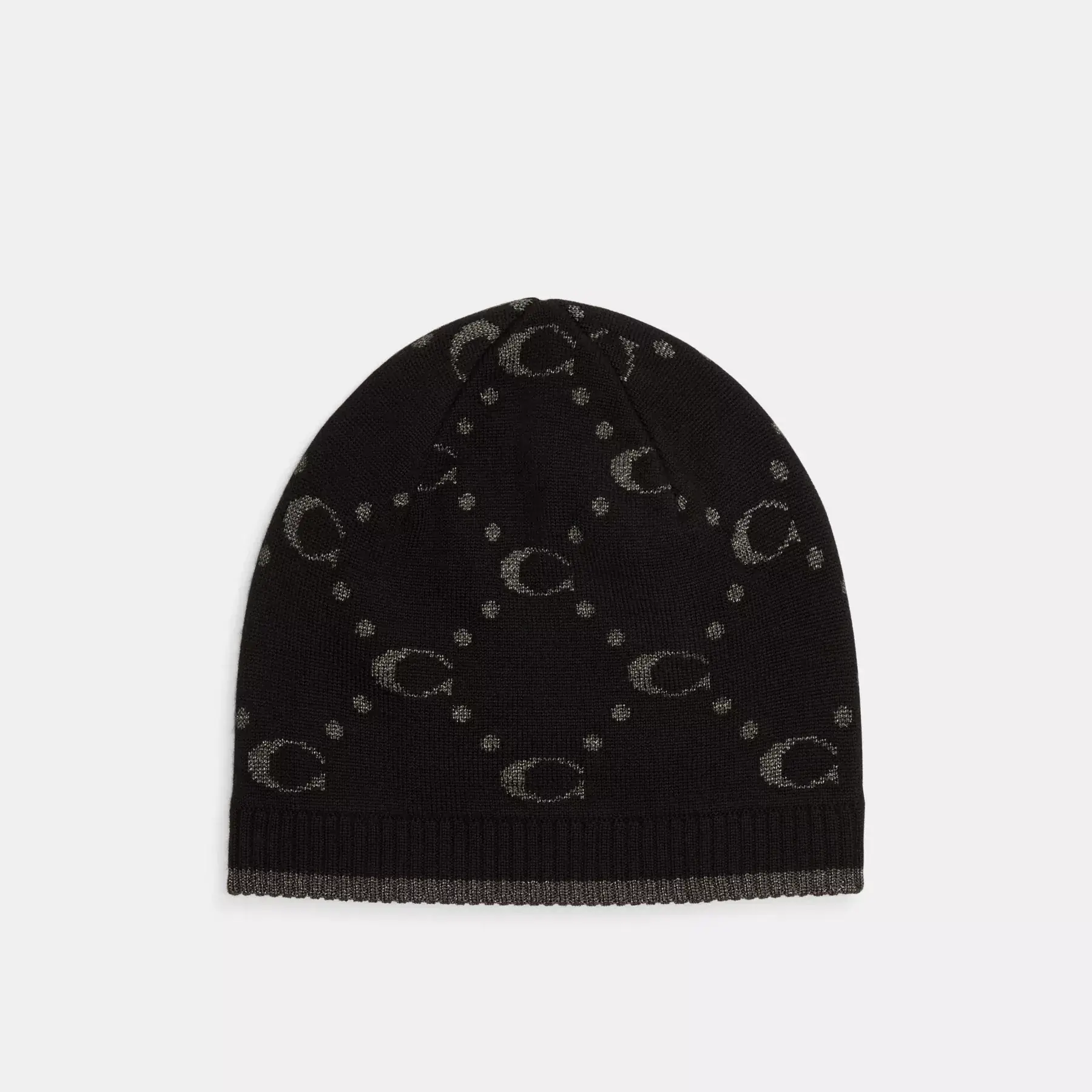 Signature Metallic Knit Beanie