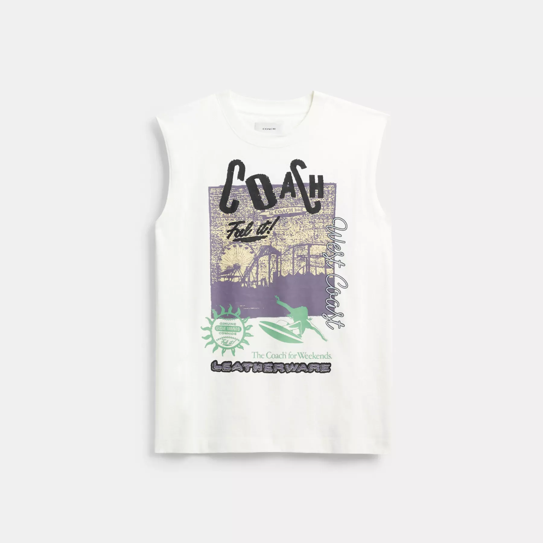 Sleeveless Graphic T-Shirt