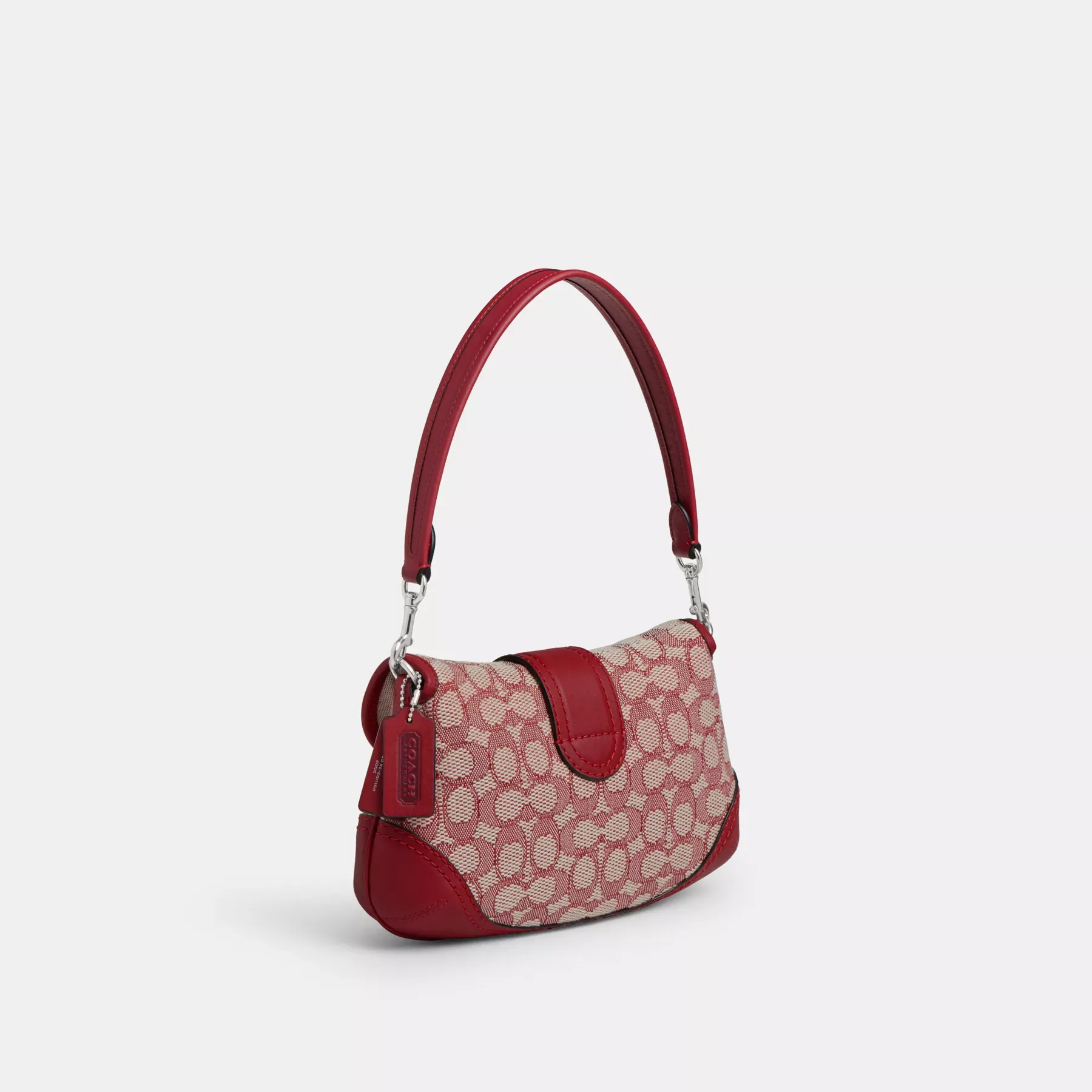 Soho Flap Bag In Signature Textile Jacquard