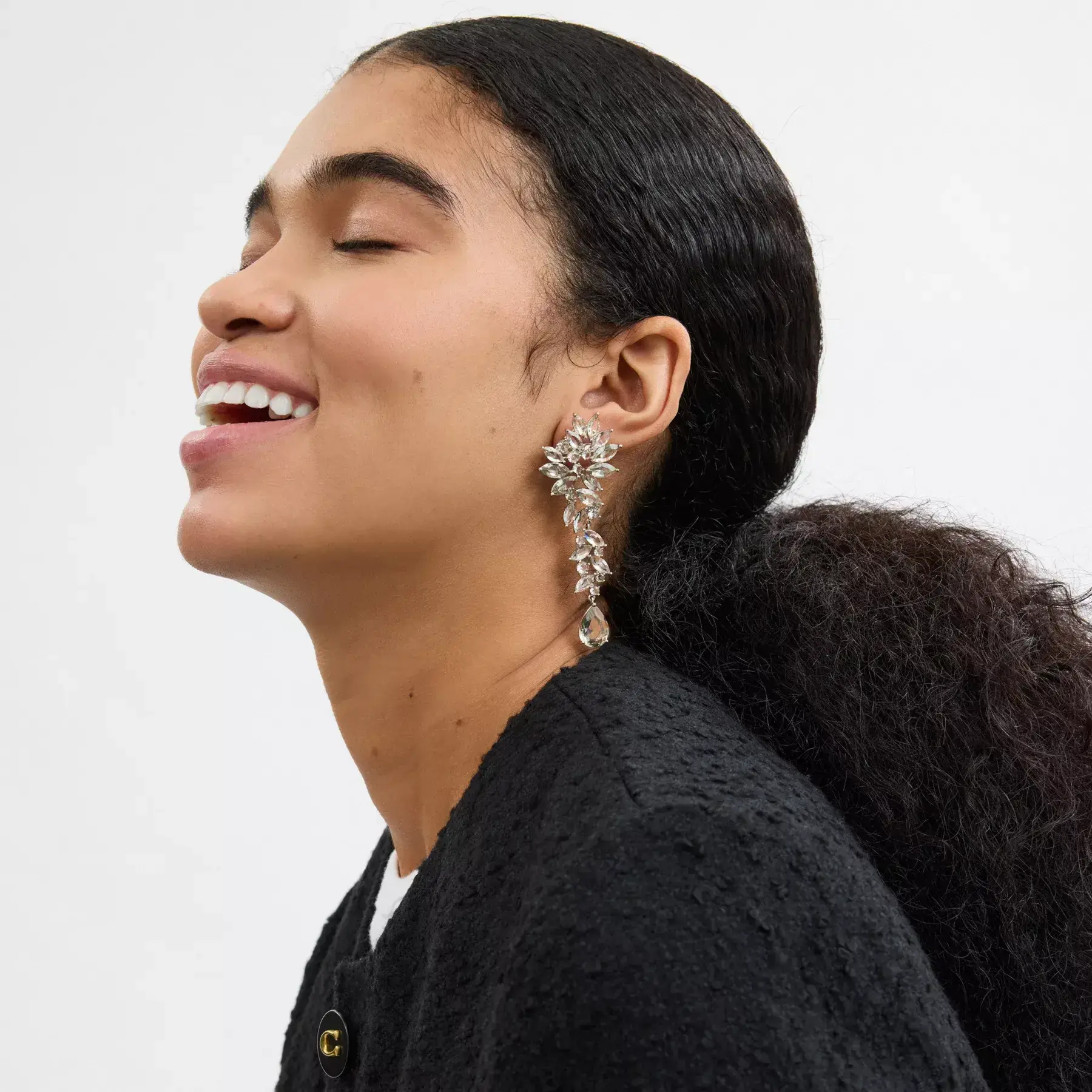 Statement Crystal Earring Statement Crystal Earring