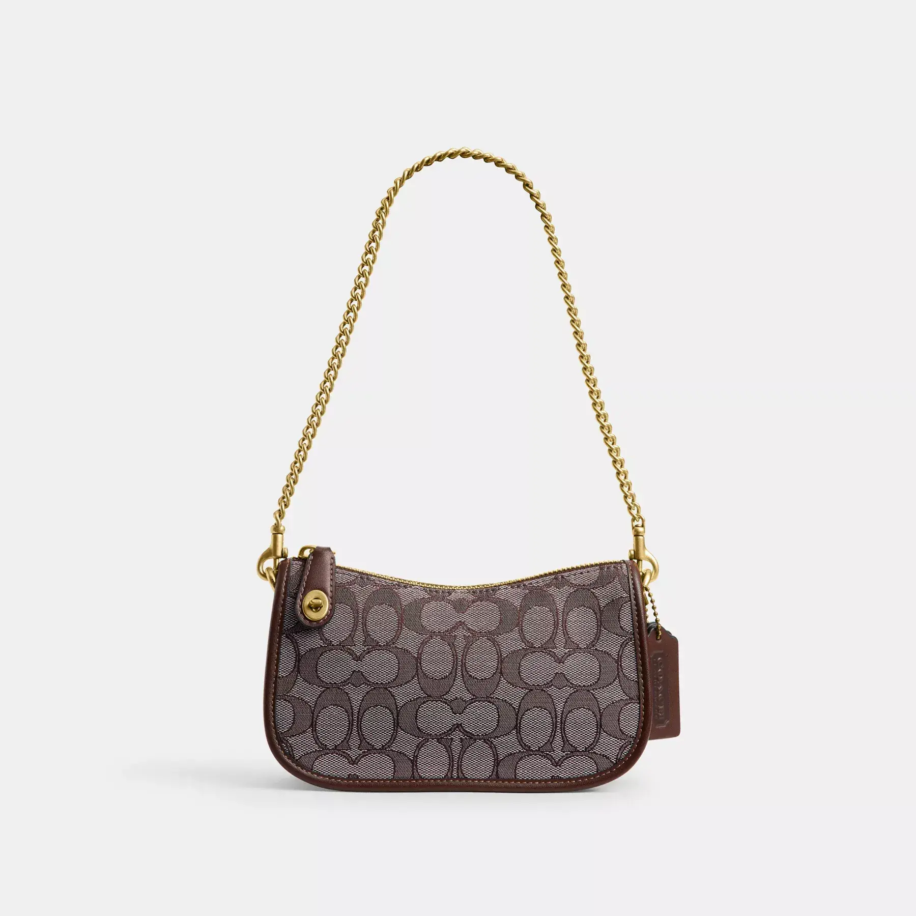 Swinger Bag 20 In Signature Jacquard Swinger Bag 20 In Signature Jacquard
