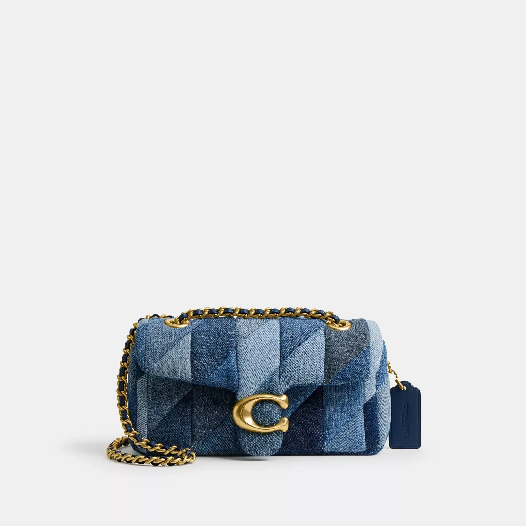 Tabby Shoulder Bag 20 With Patchwork Quilting