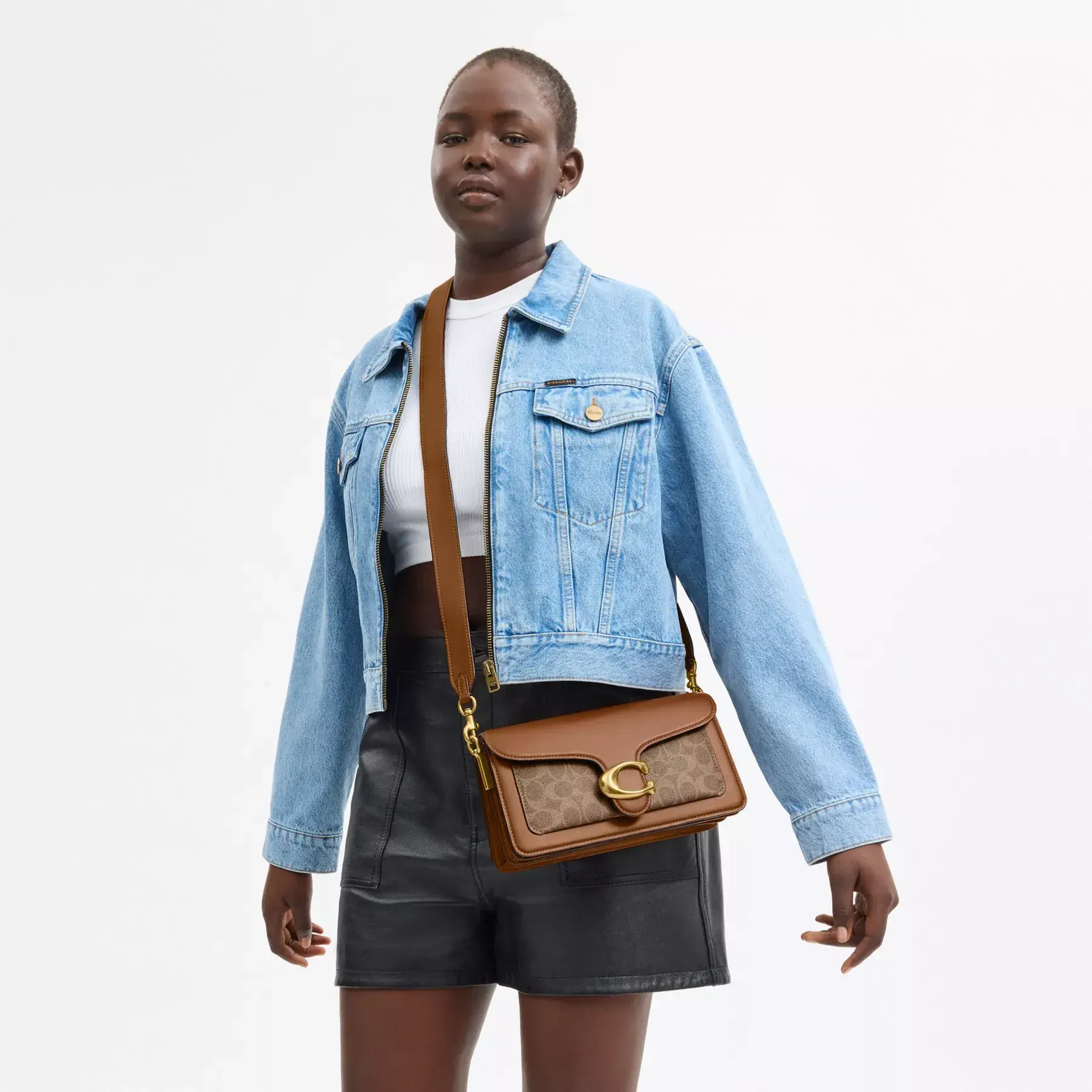 Tabby Shoulder Bag 26 In Signature Canvas Tabby Shoulder Bag 26 In Signature Canvas