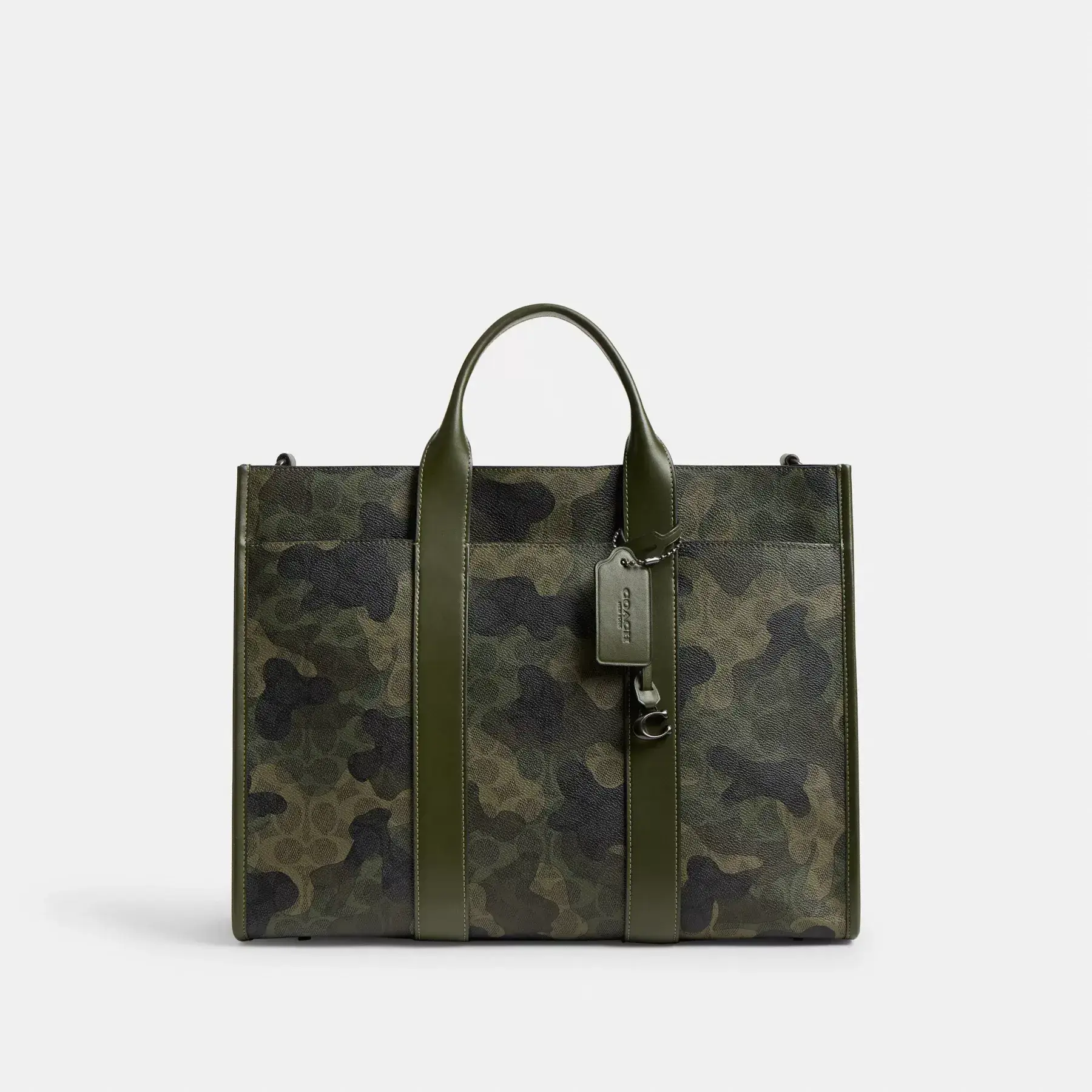Wesley Tote In Signature Camo Print
