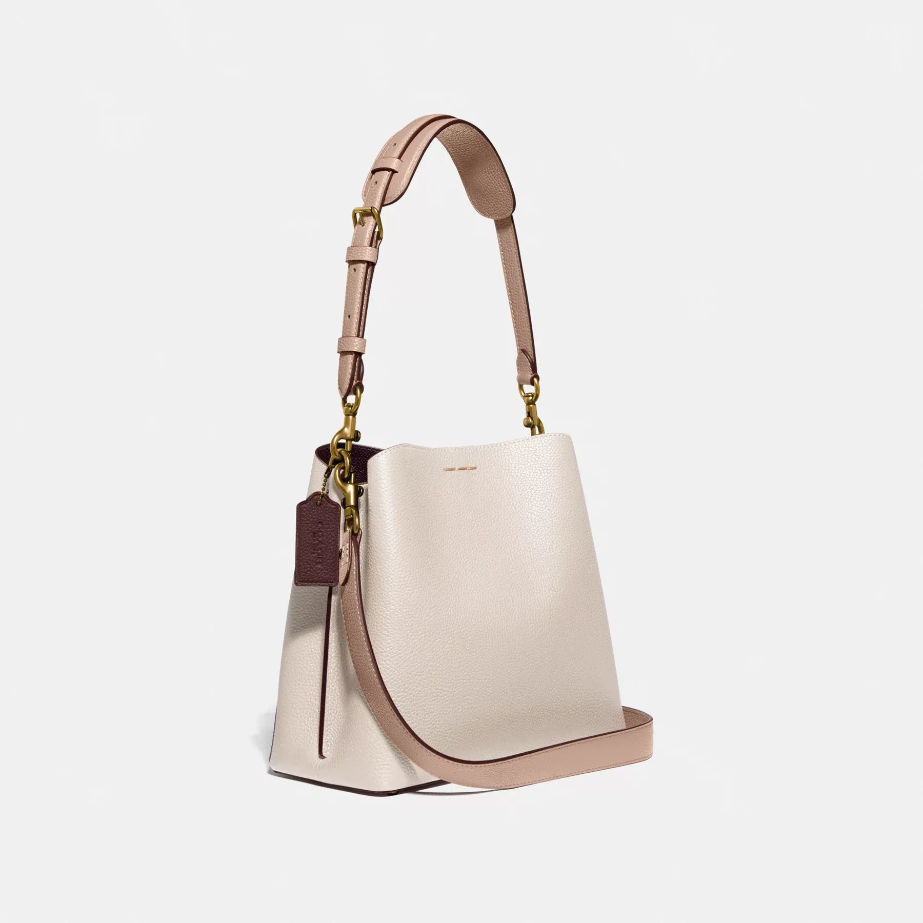 Willow Bucket Bag In Colorblock