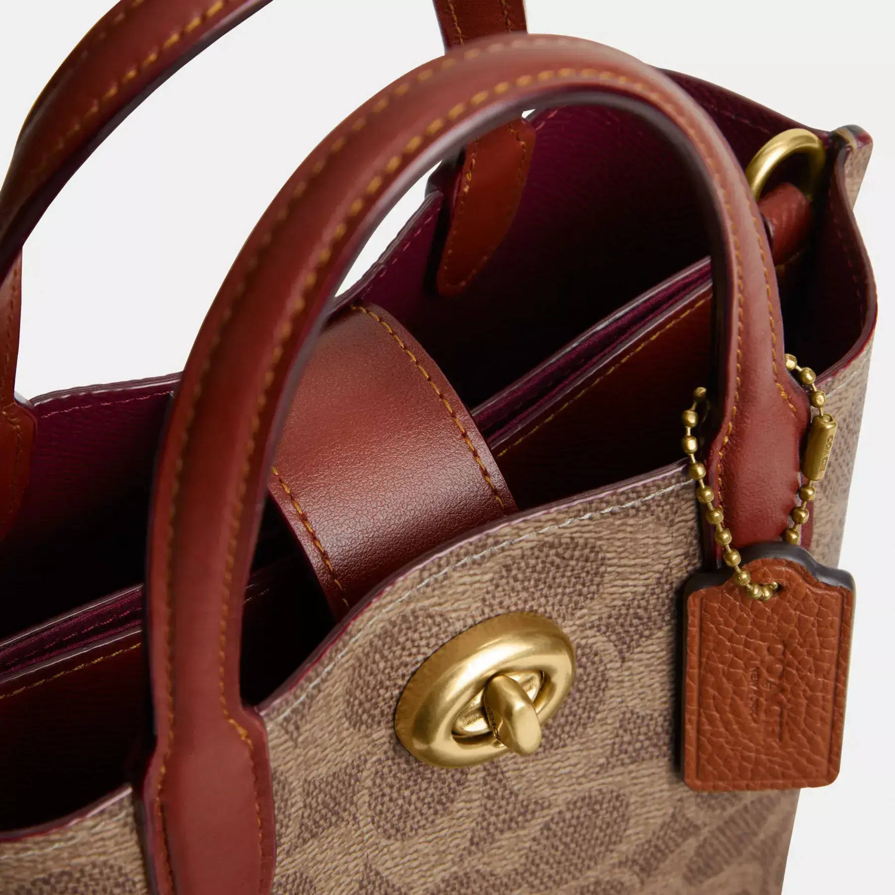 Willow Tote 16 In Signature Canvas Willow Tote 16 In Signature Canvas