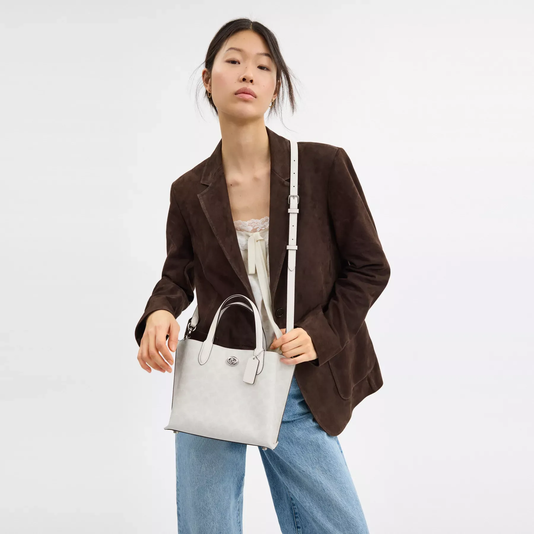 Willow Tote Bag 24 In Signature Canvas Willow Tote Bag 24 In Signature Canvas